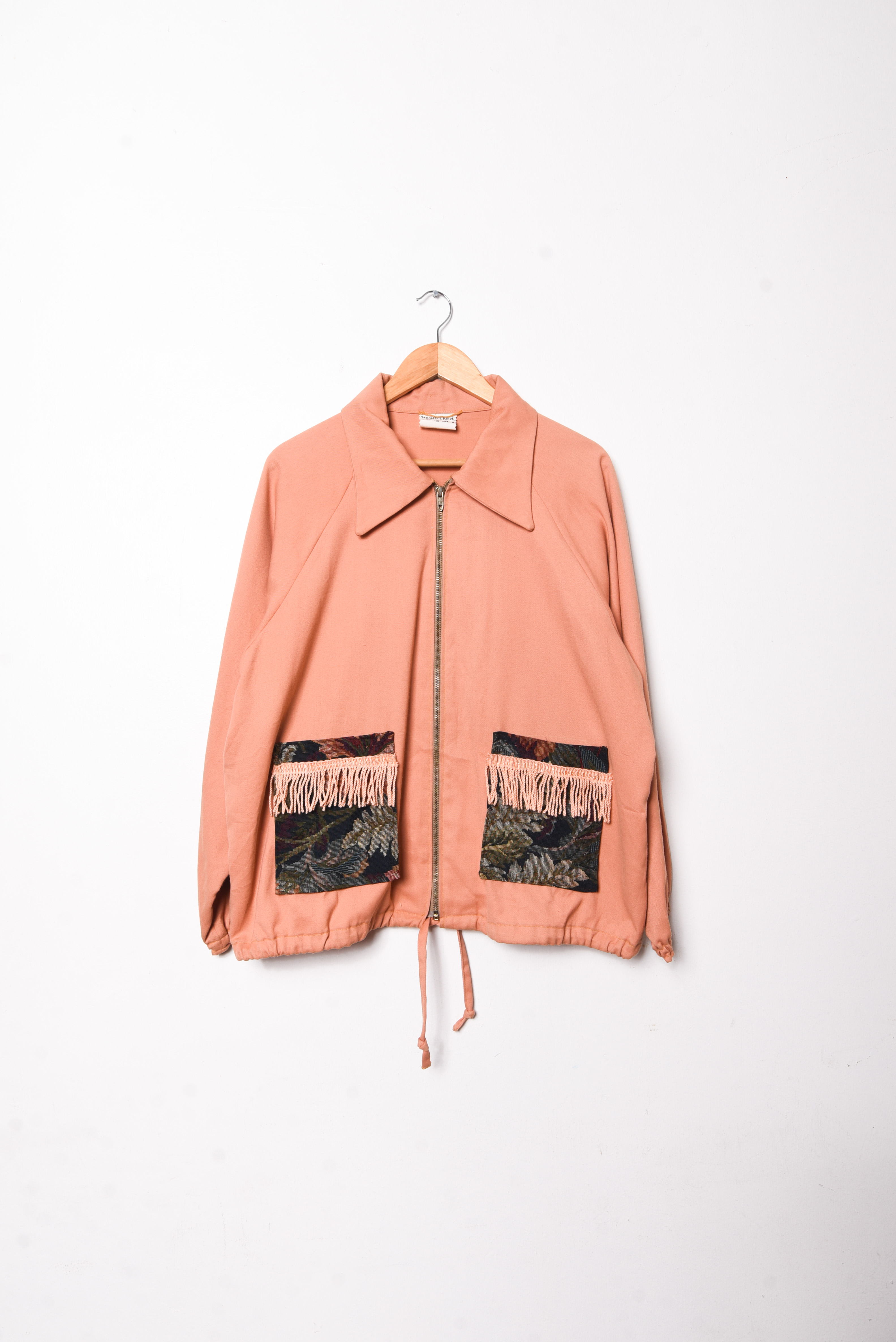 Chaqueta coral Reworked x Vntg Cat