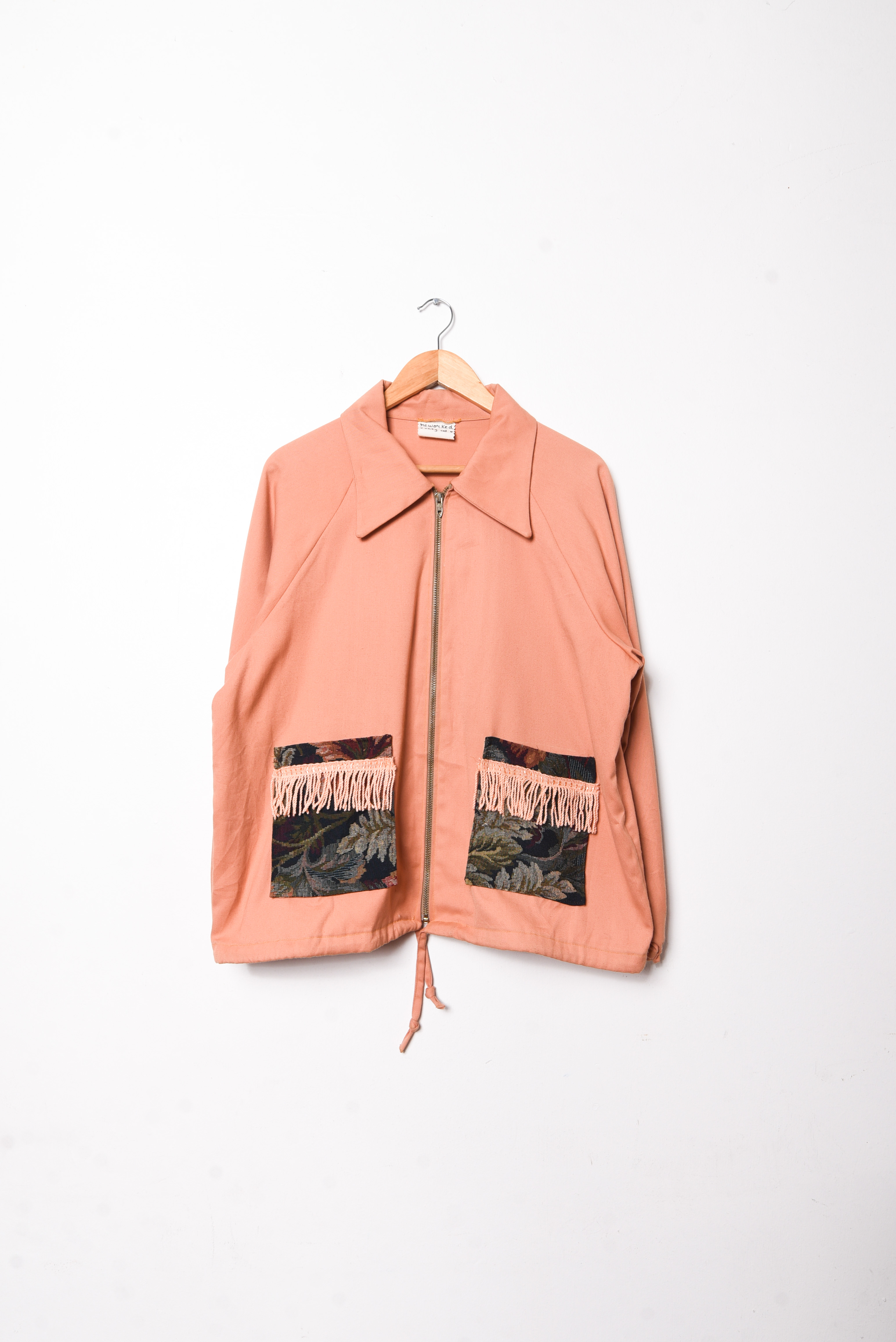 Chaqueta coral Reworked x Vntg Cat