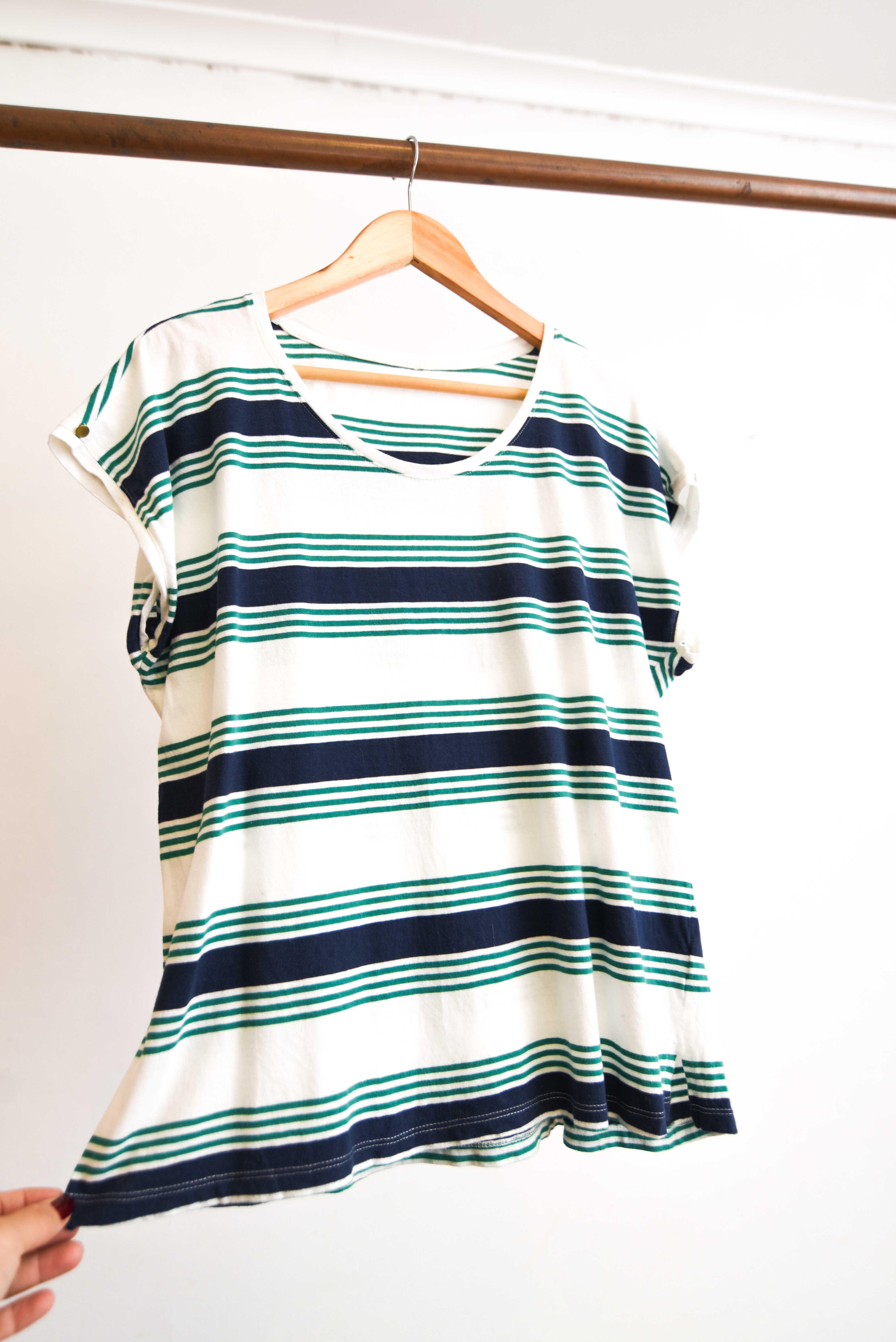Polera marinera tricolor