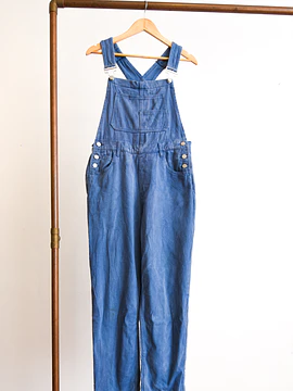 Jardinera denim azul piedra