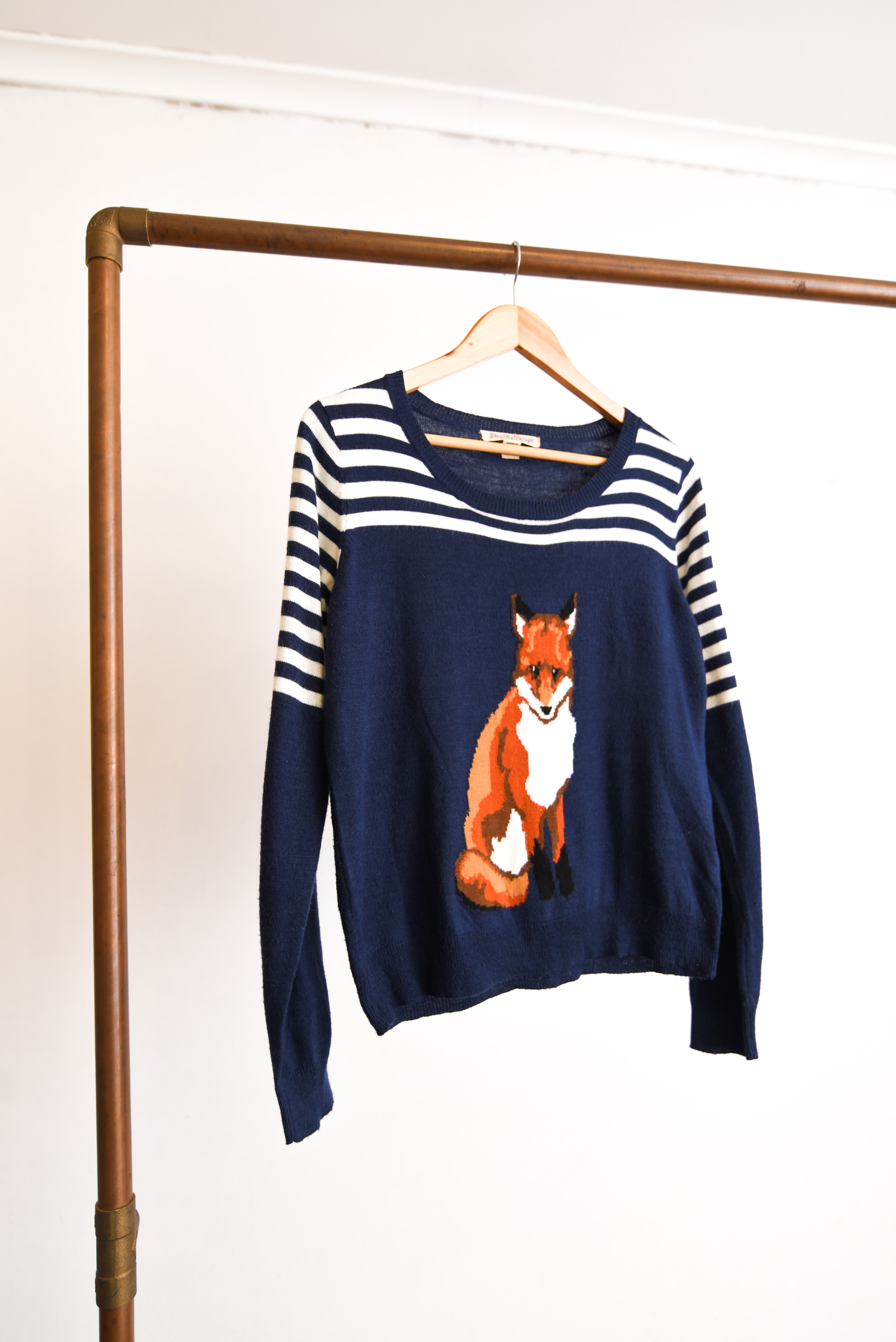 Chaleco azul marinero zorrito