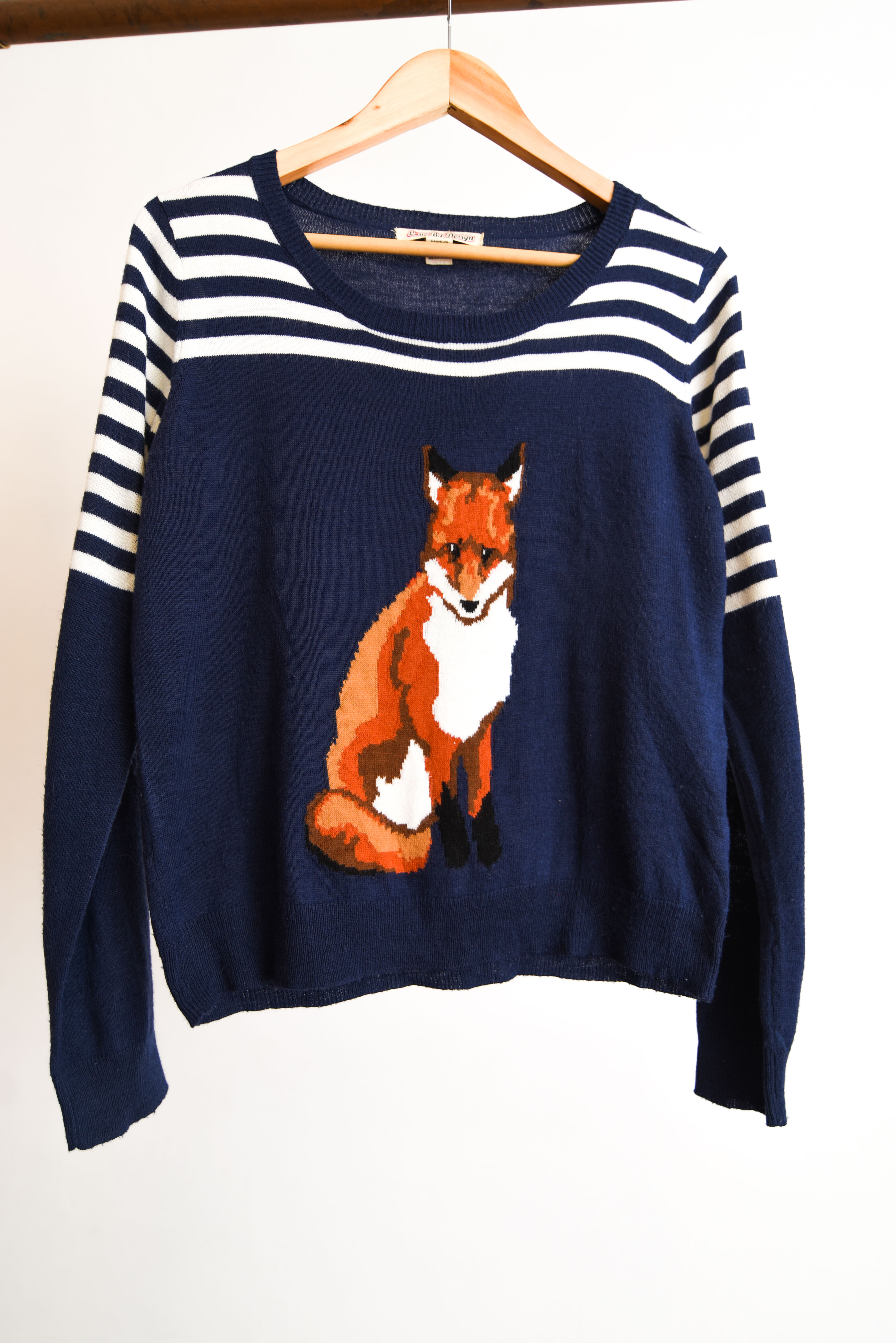 Chaleco azul marinero zorrito