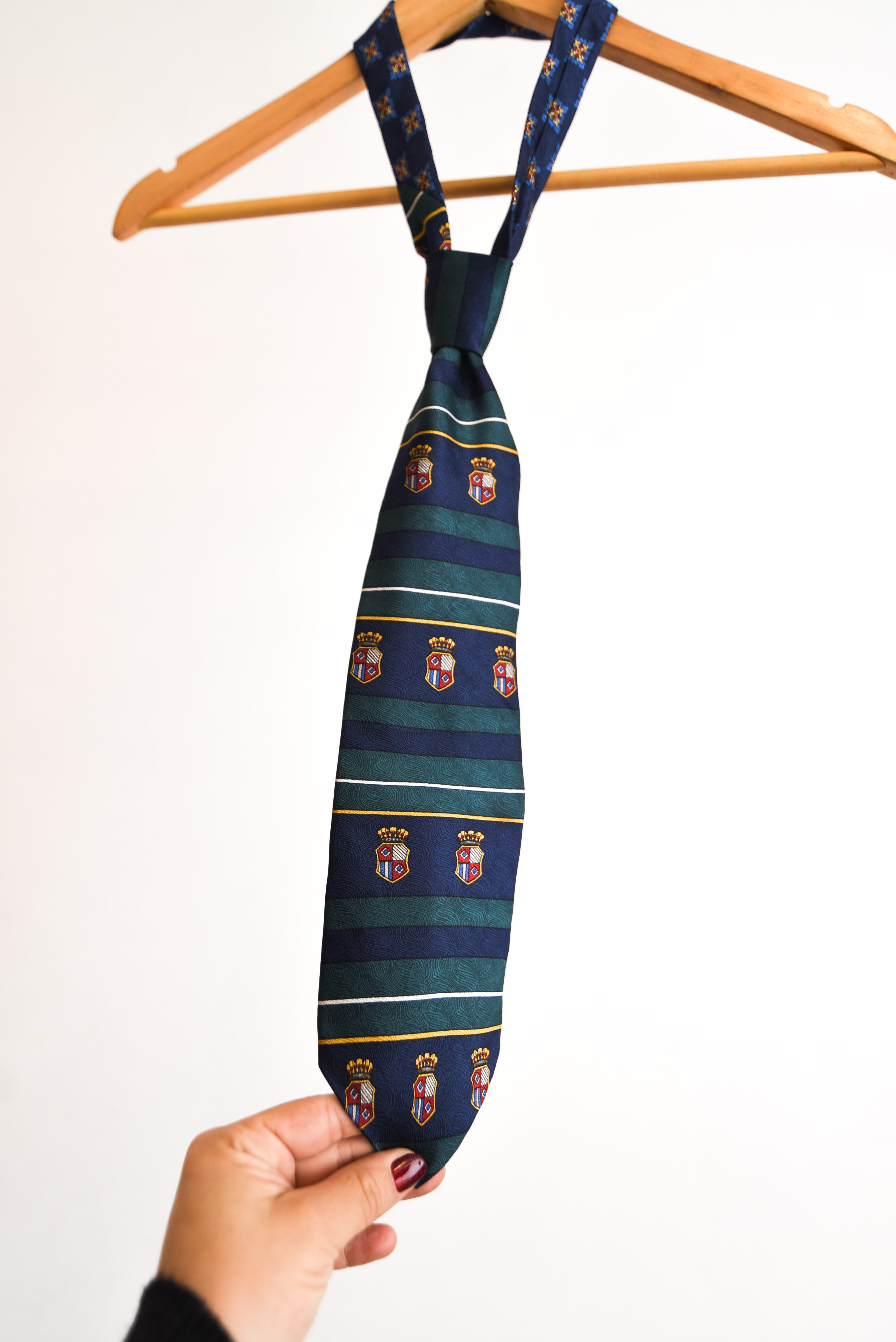 Corbata seda Oscar de la Renta