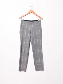 Pantalón gris grilla formal