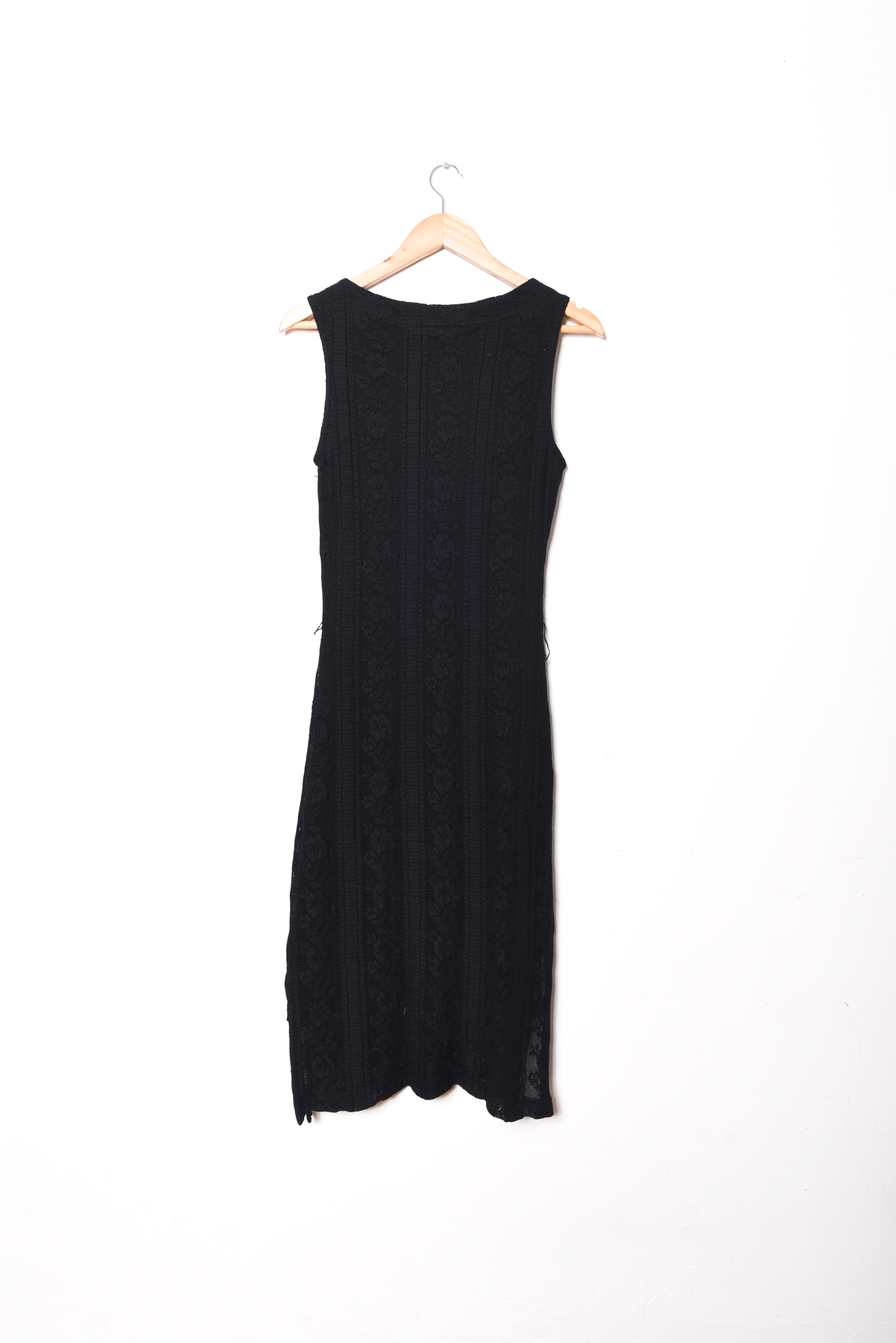 Vestido negro 90s encaje