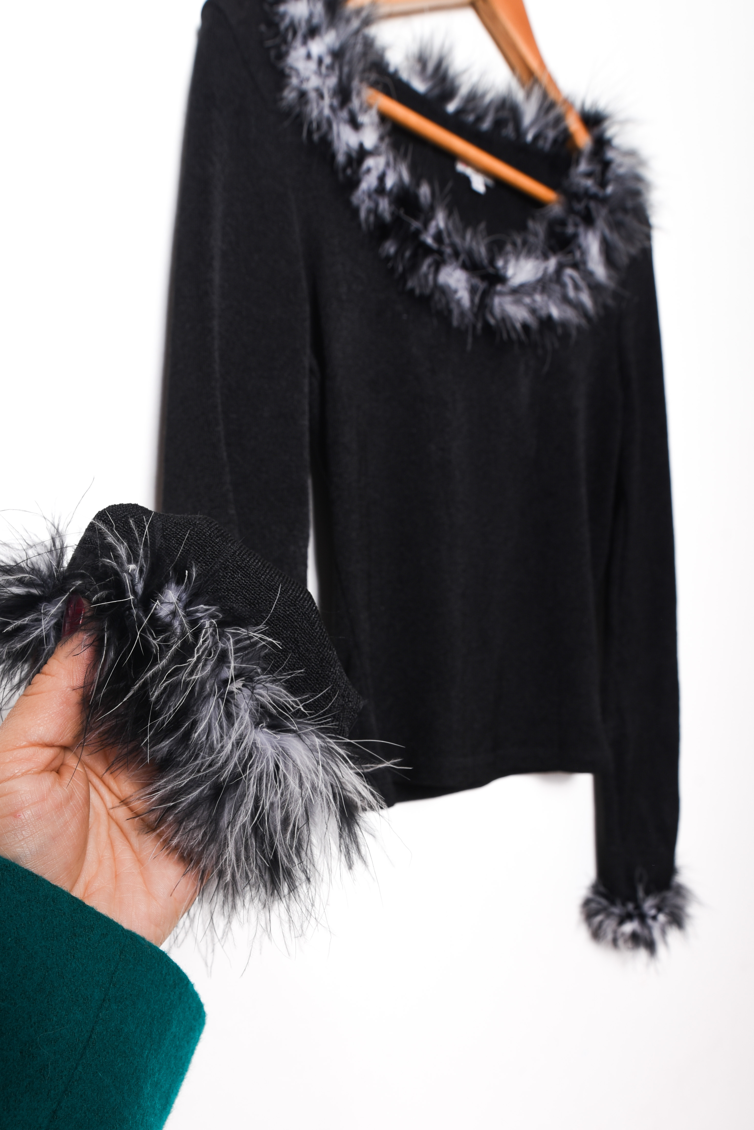 Top tejido 90s furry
