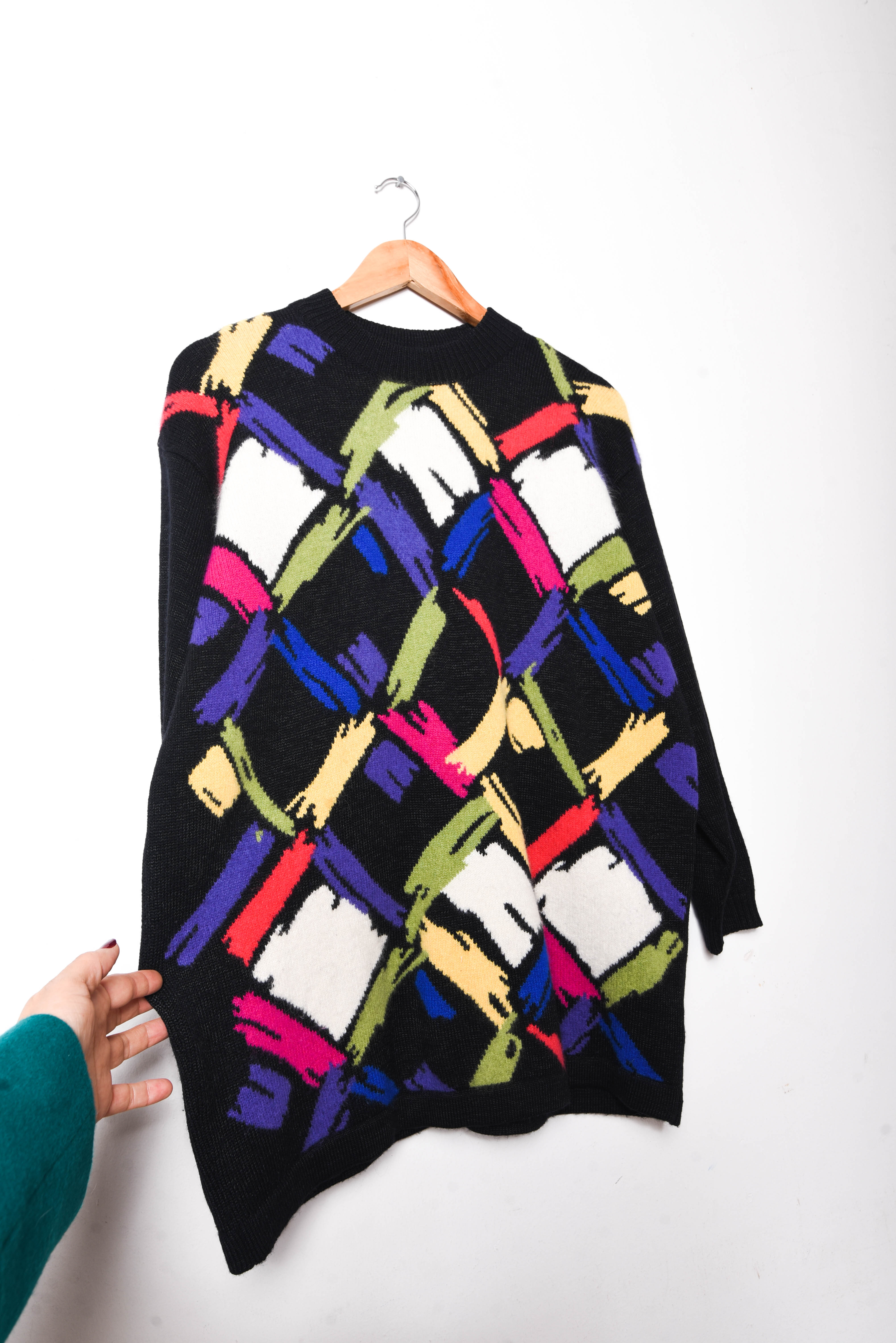 Chaleco vintage angora