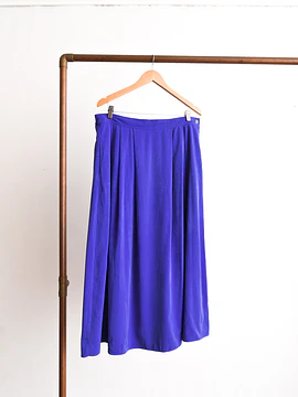 Maxi falda azul klein 90s
