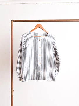 Blusa cotton stripes 90s