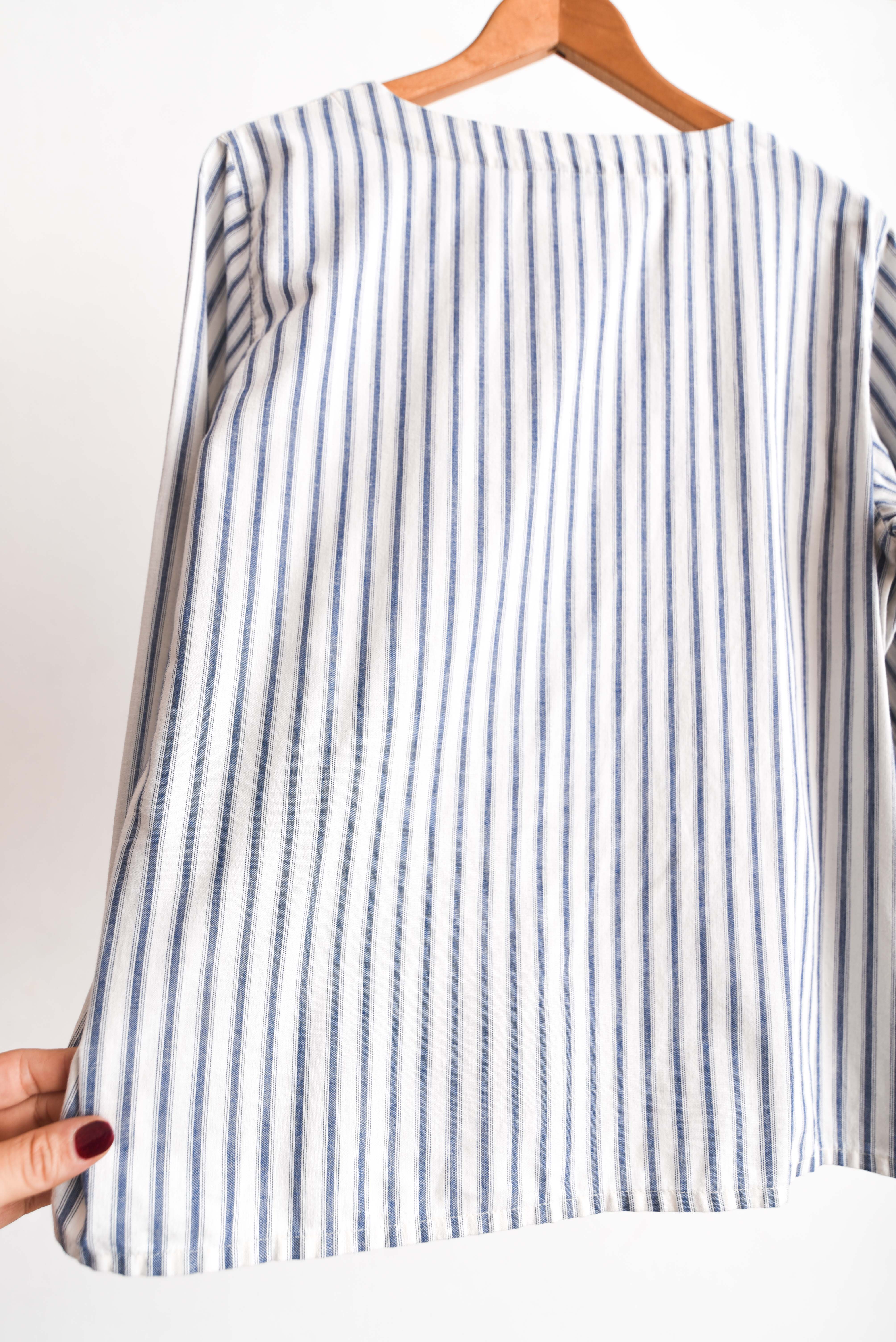 Blusa cotton stripes 90s