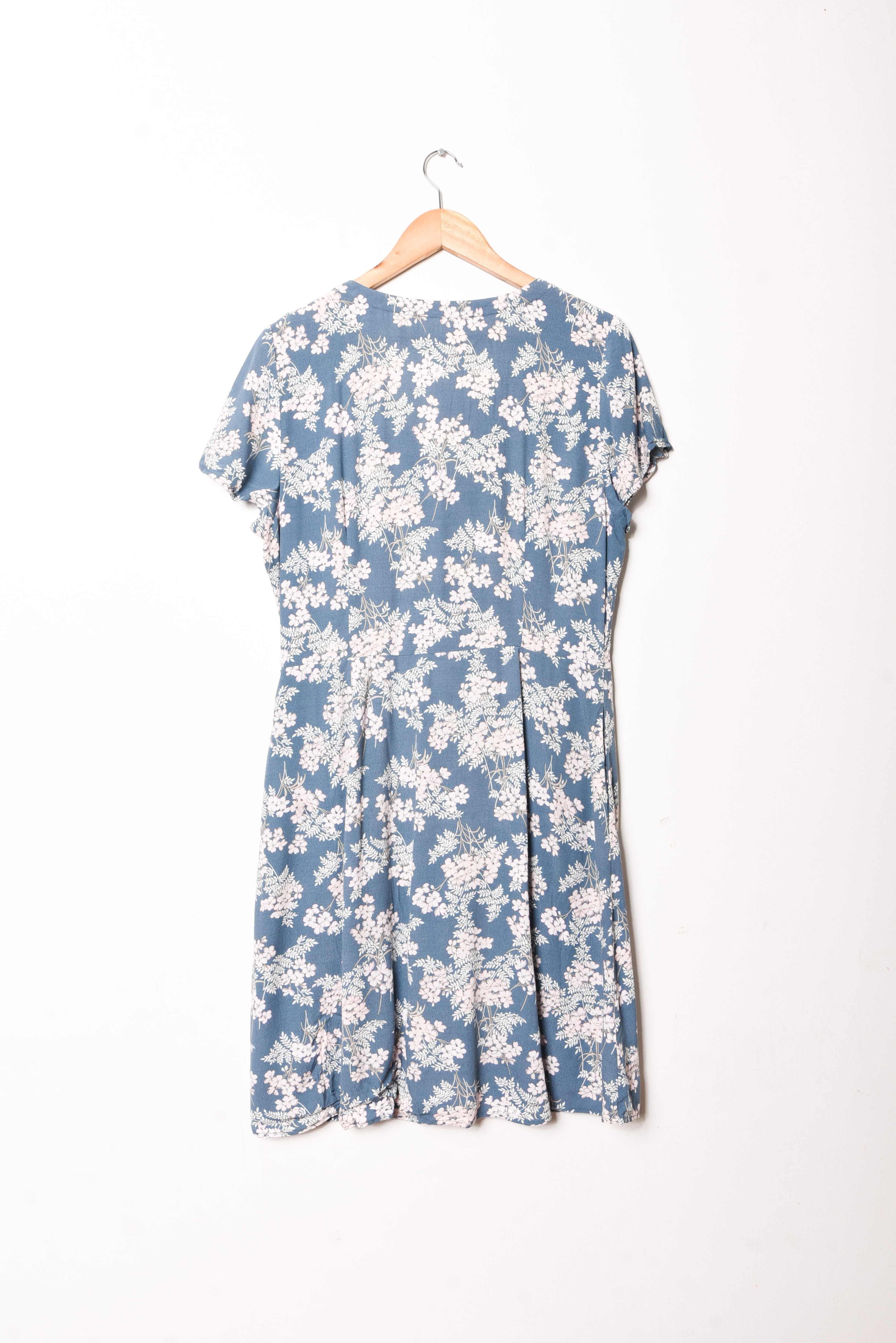 Vestido turquesa floral