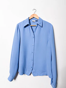 Blusa babyblue vintage