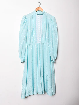 Vestido pastel 80s