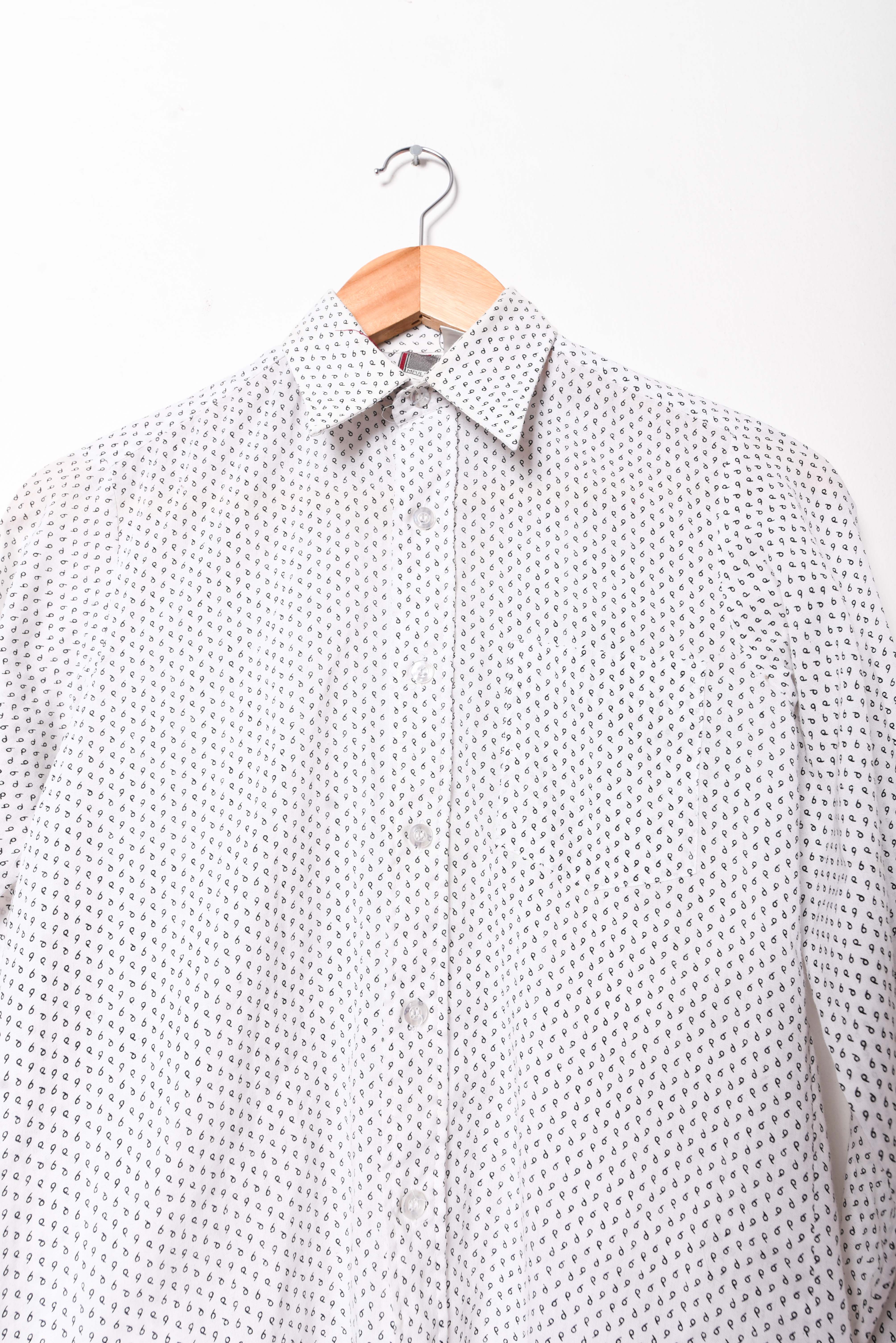 Camisa blanca 70s