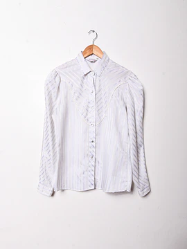 Camisa vintage pastel western