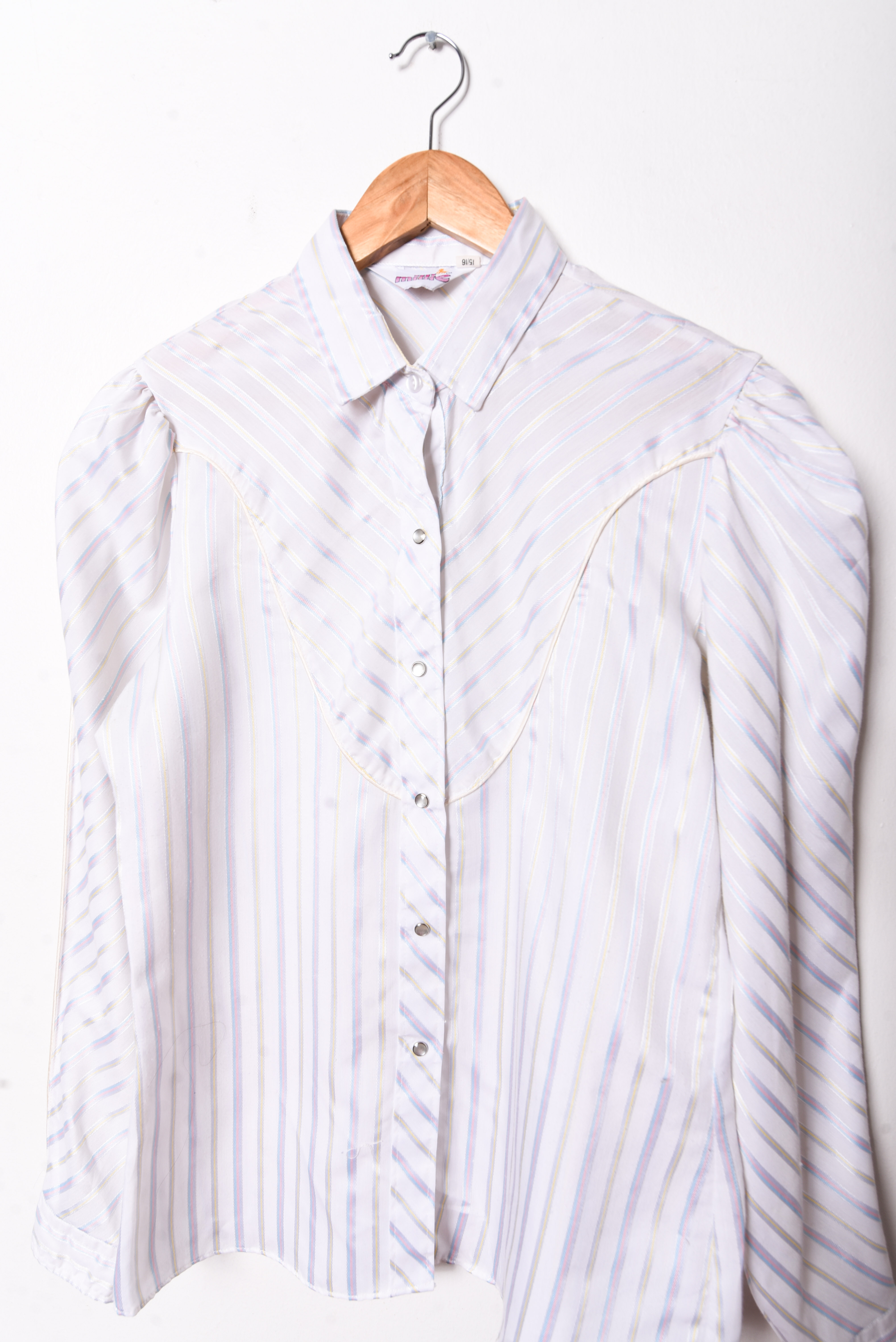 Camisa vintage pastel western