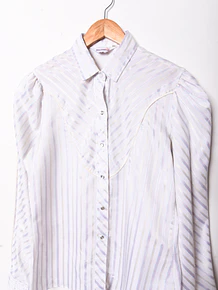 Camisa vintage pastel western