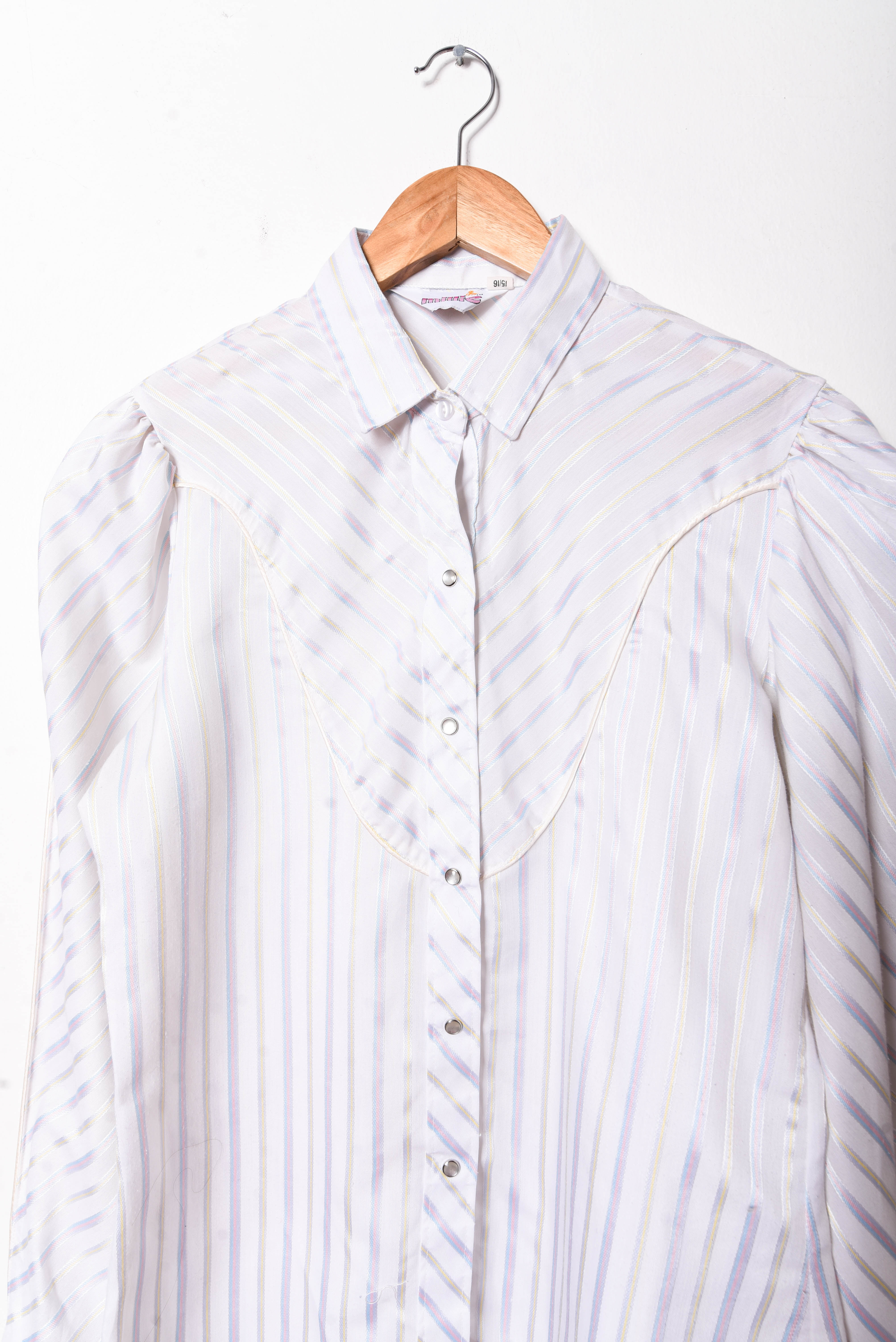 Camisa vintage pastel western