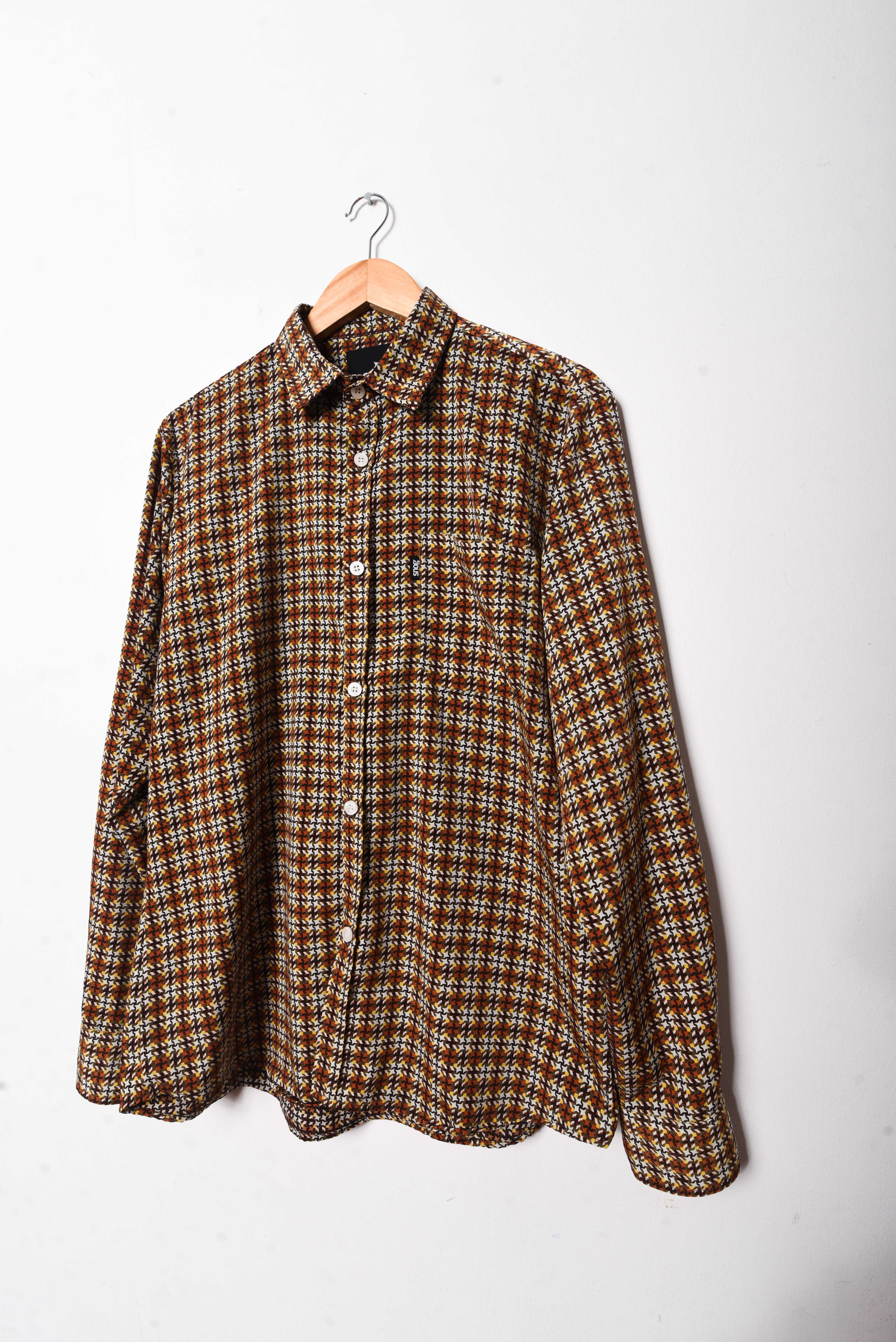 Camisa retro print café Snog