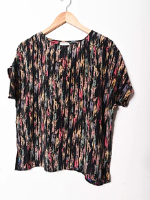Blusa 90s doodles silk