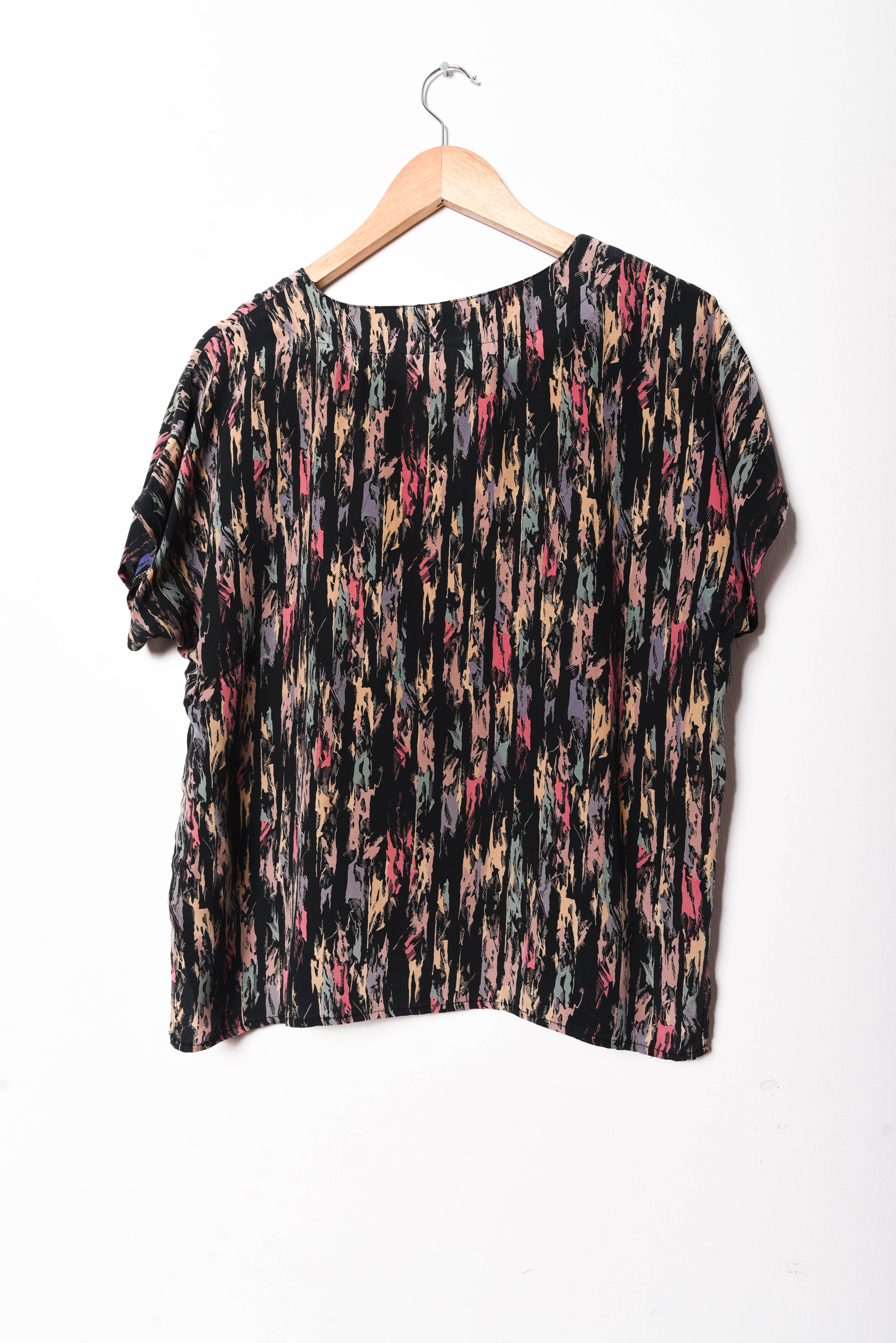 Blusa 90s doodles silk