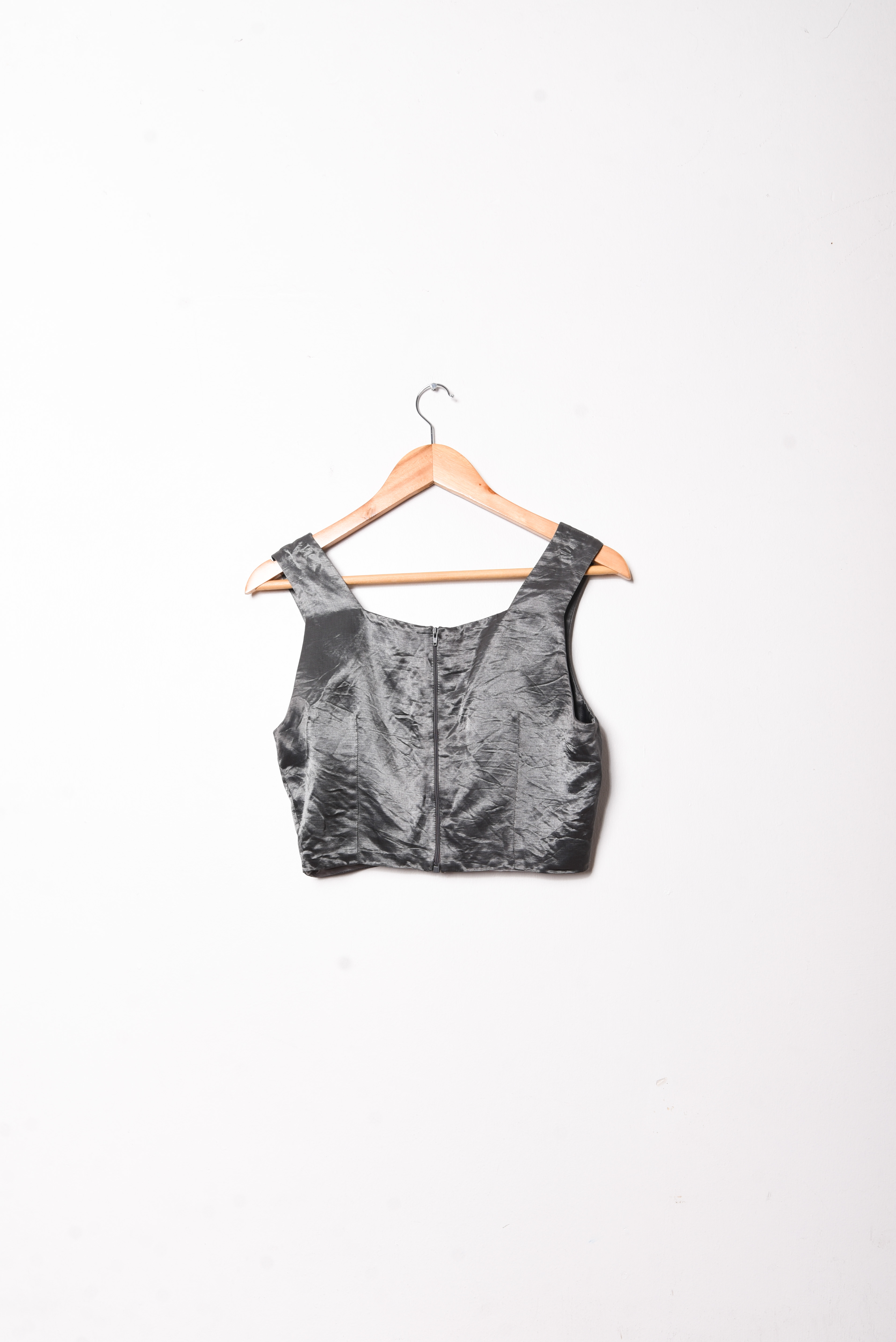 Croptop silver party 90s