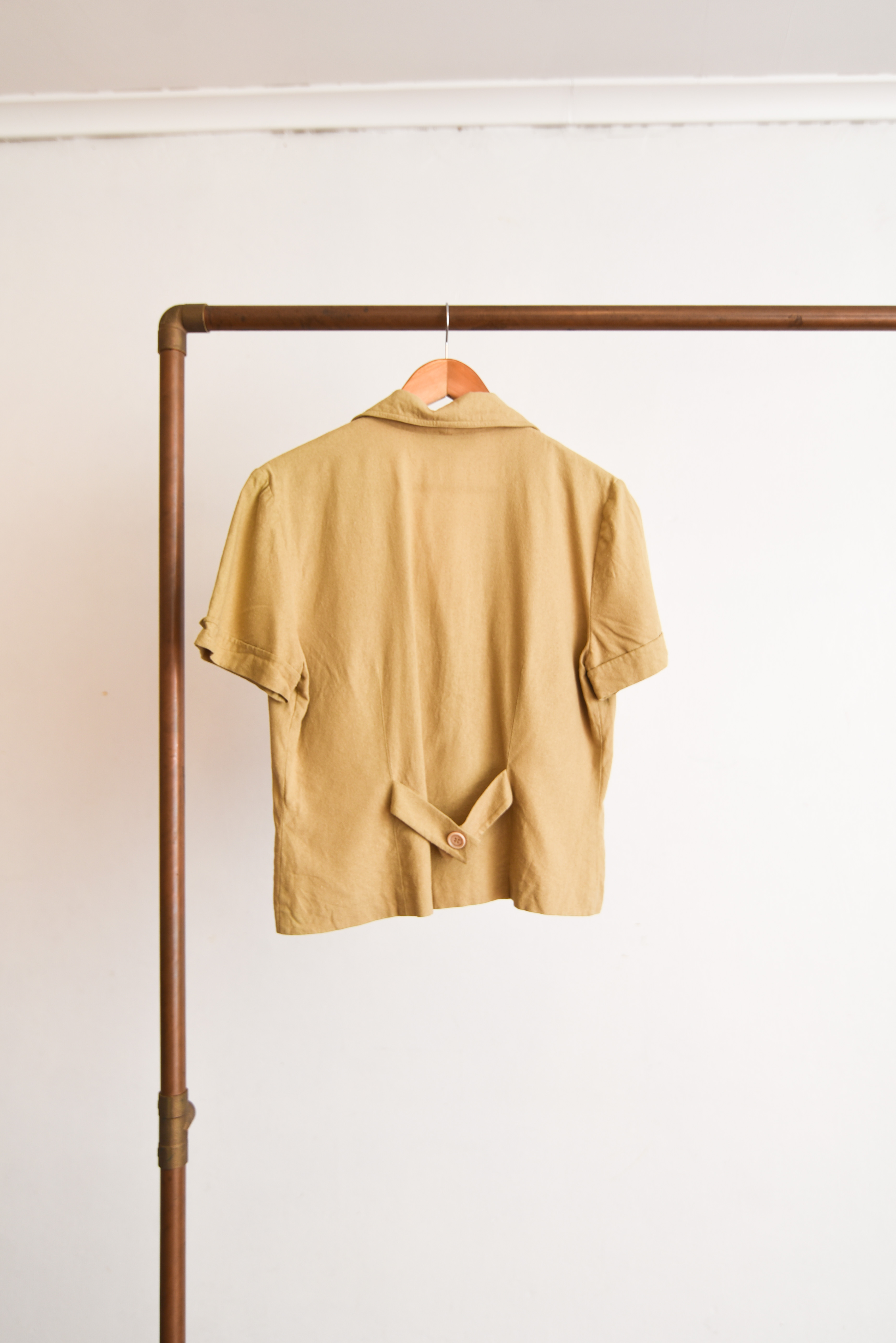 Blusa silk 90s safari