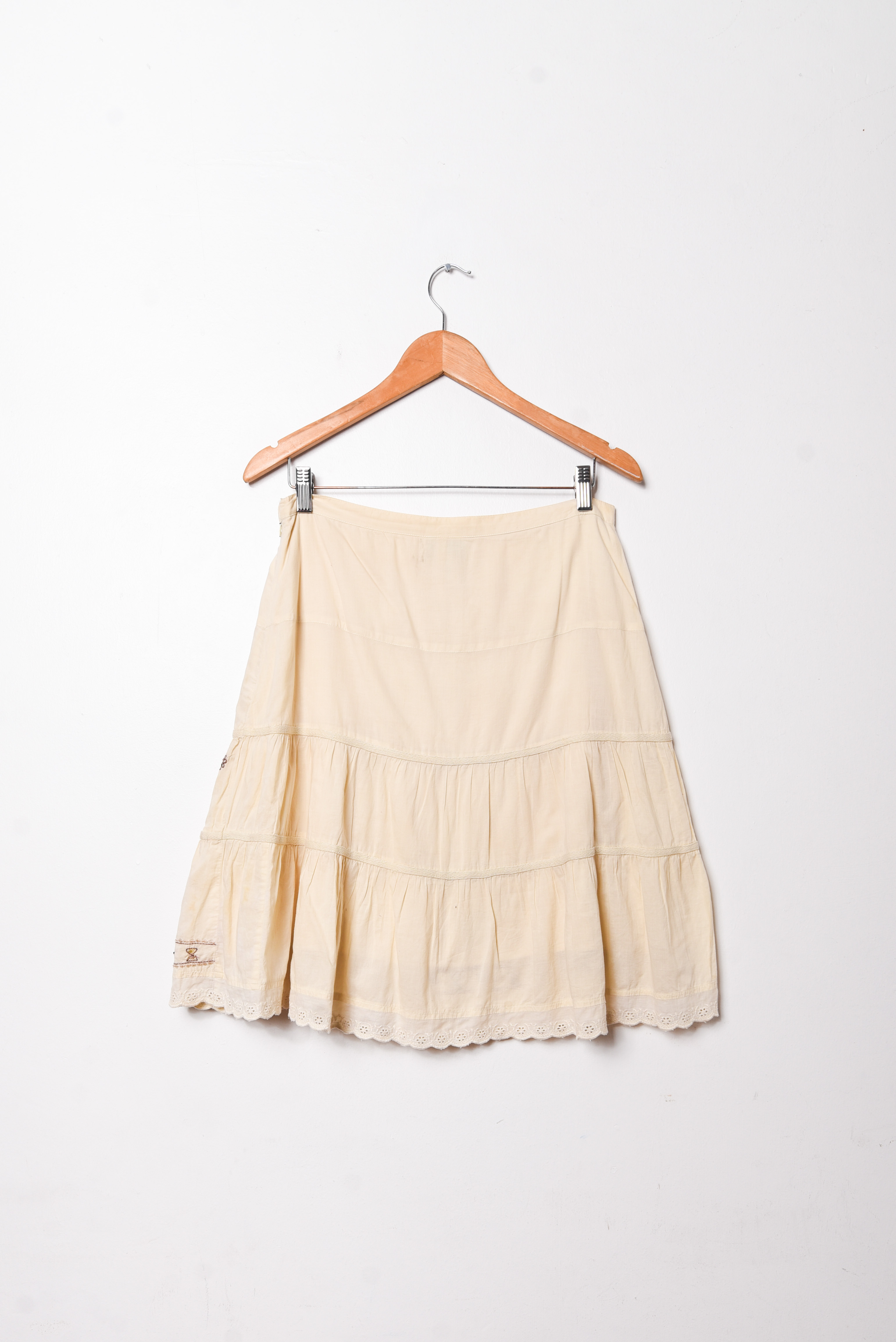 Falda cotton vntg capas