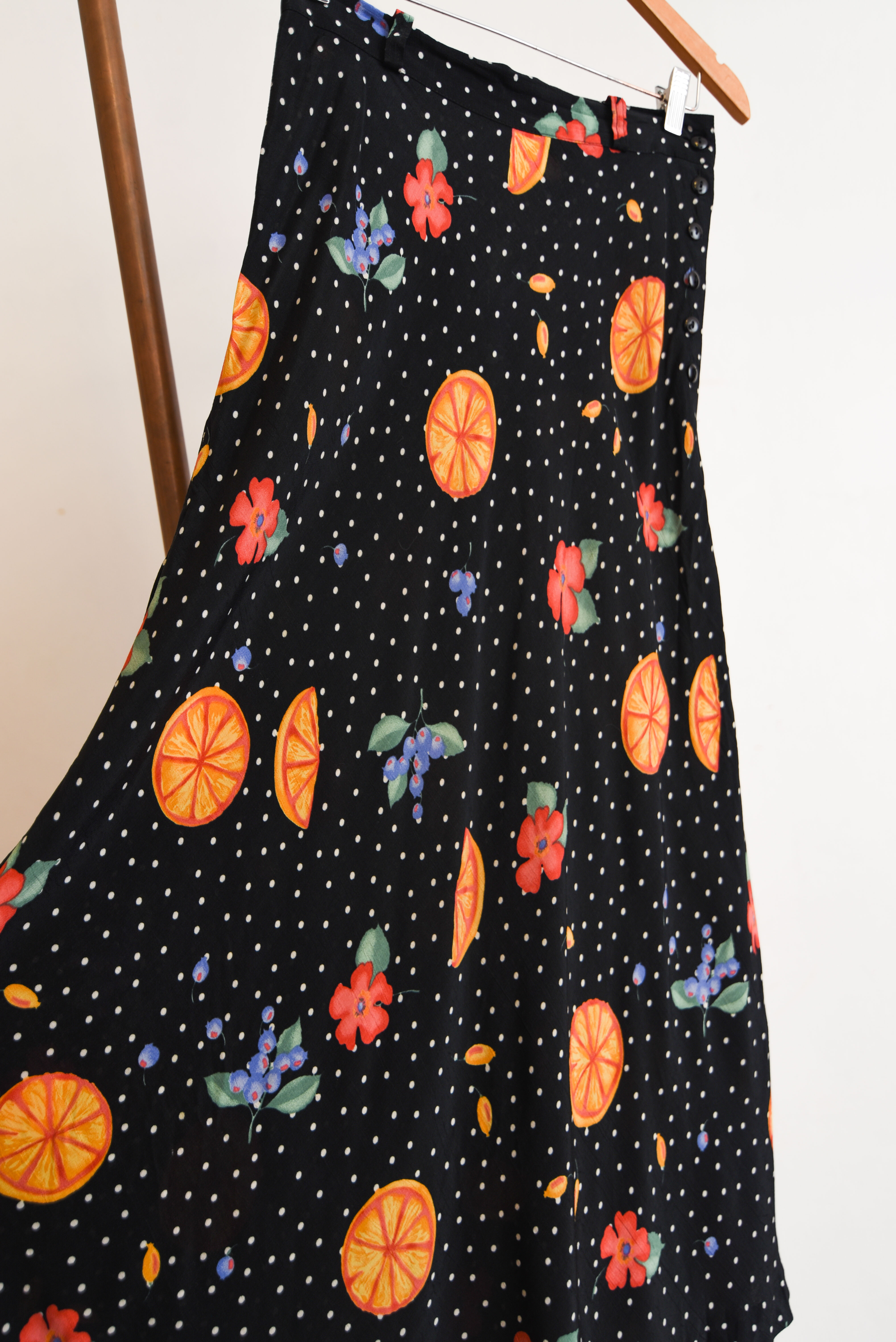Maxi falda vintage made in Chile