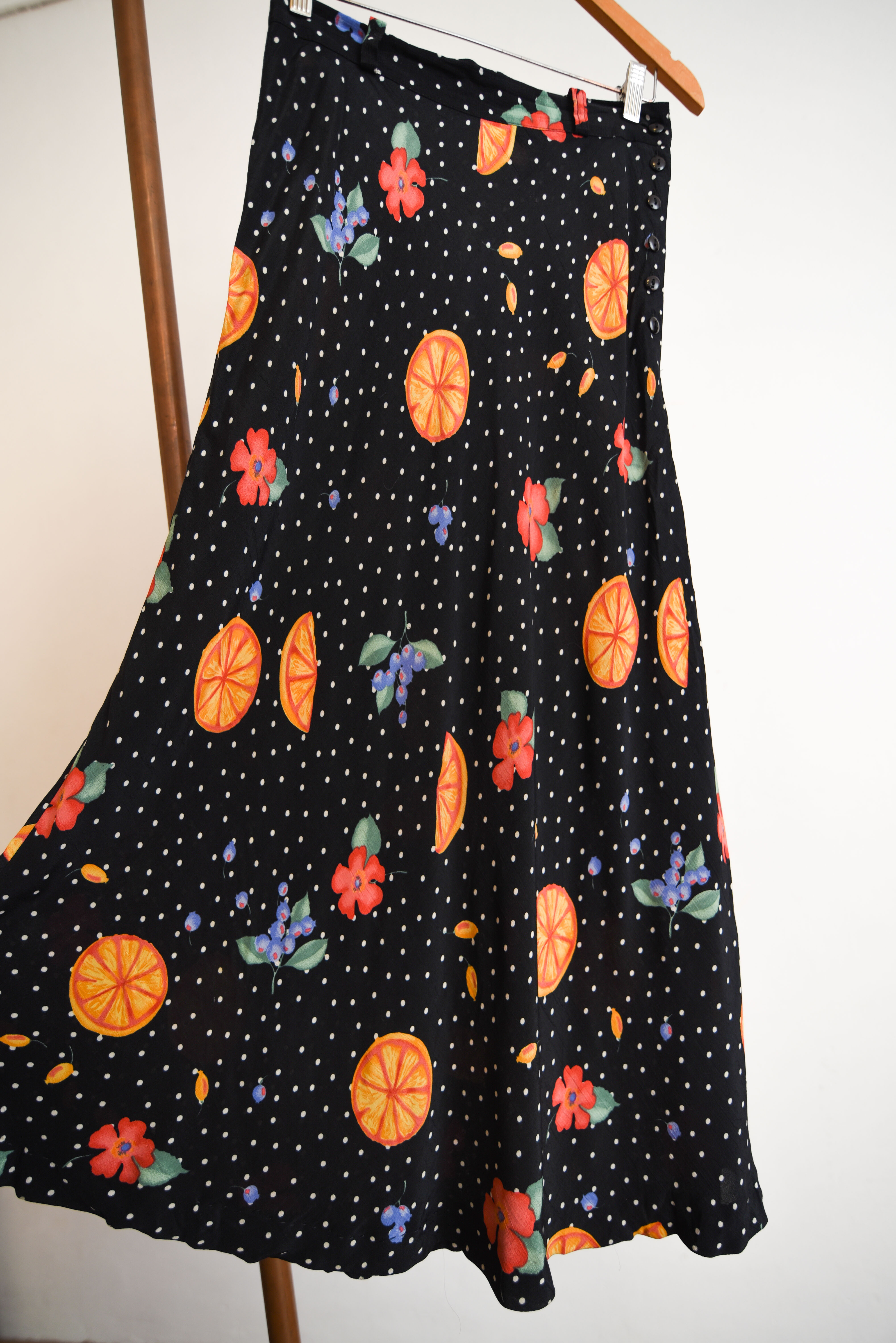 Maxi falda vintage made in Chile