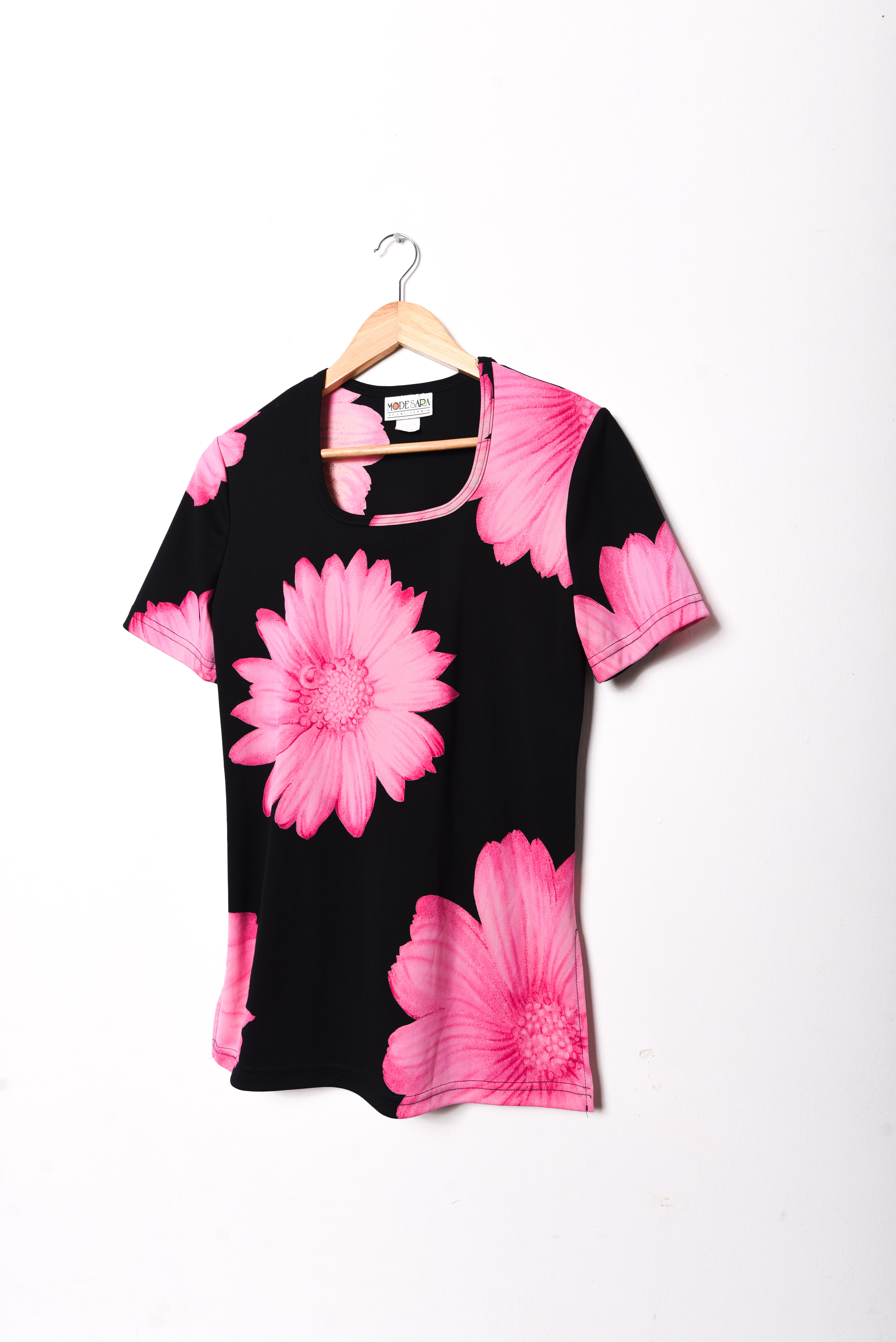 Polera 90s print floral
