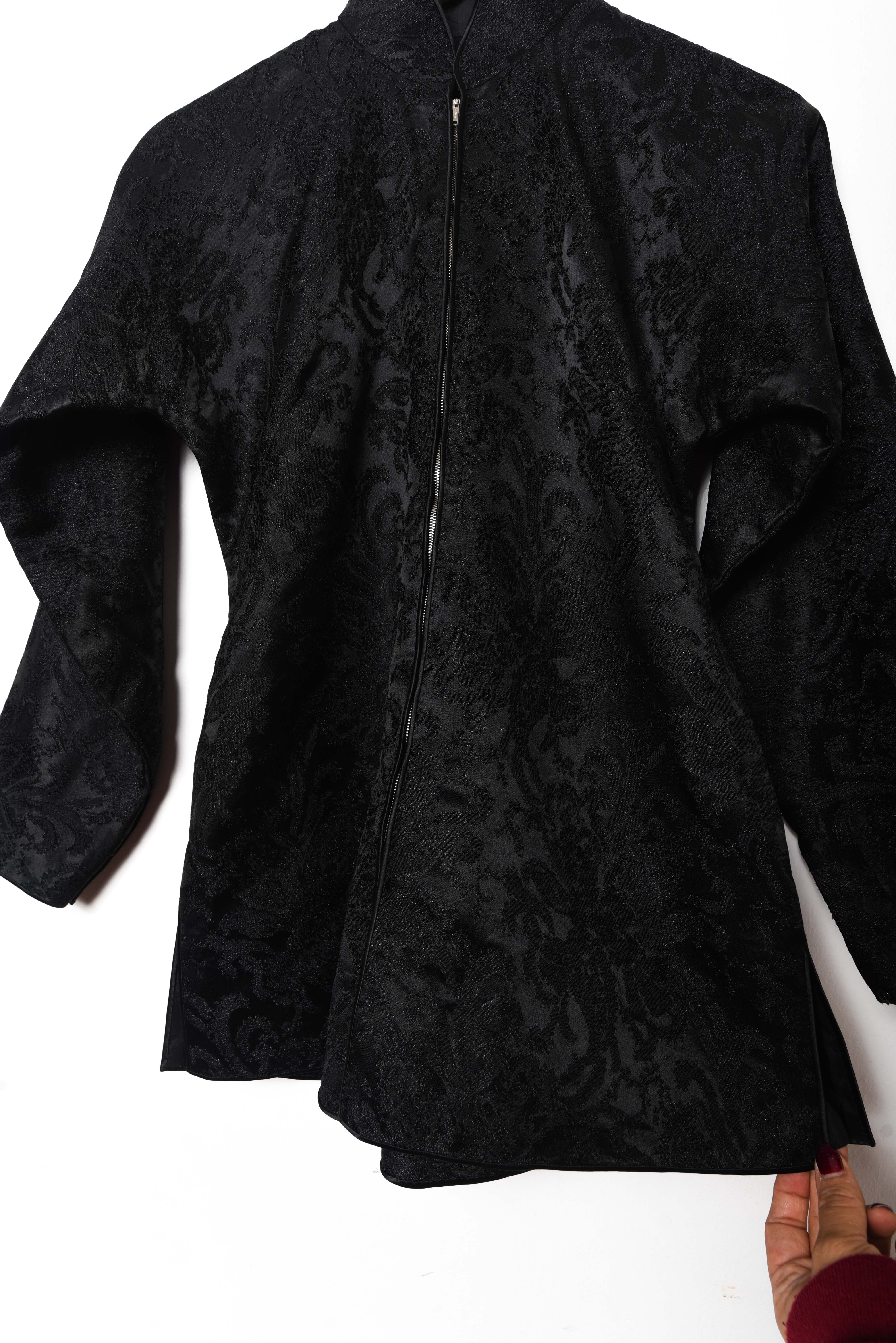 Chaqueta brocato oriental black
