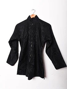 Chaqueta brocato oriental black