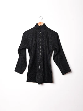 Chaqueta brocato oriental black