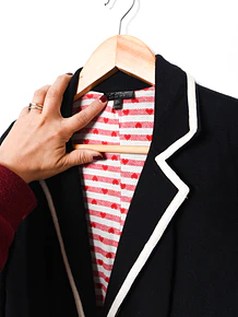 Blazer marinero Topshop