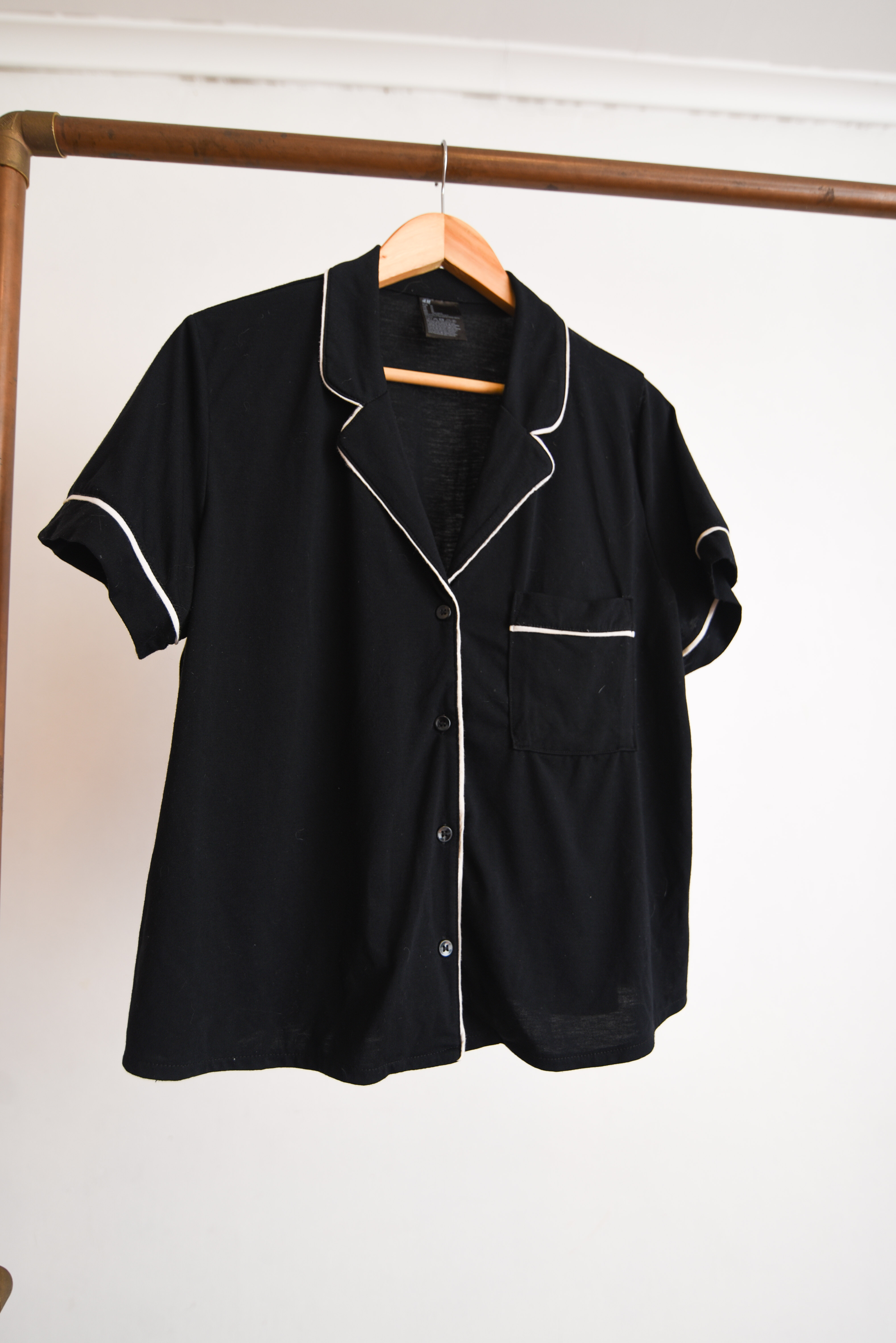 Blusa lencera b&w