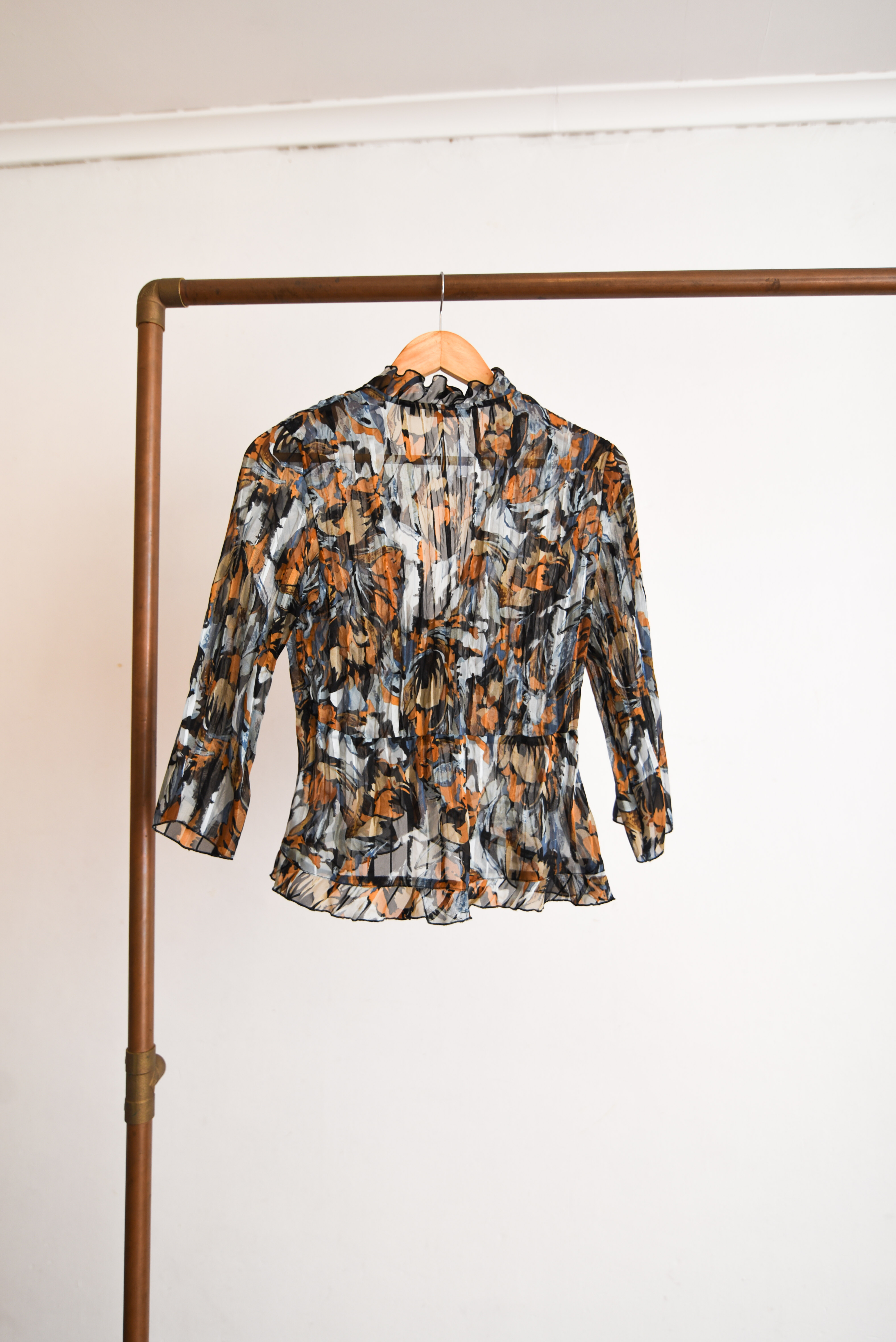 Blusa plisada y2k lazito