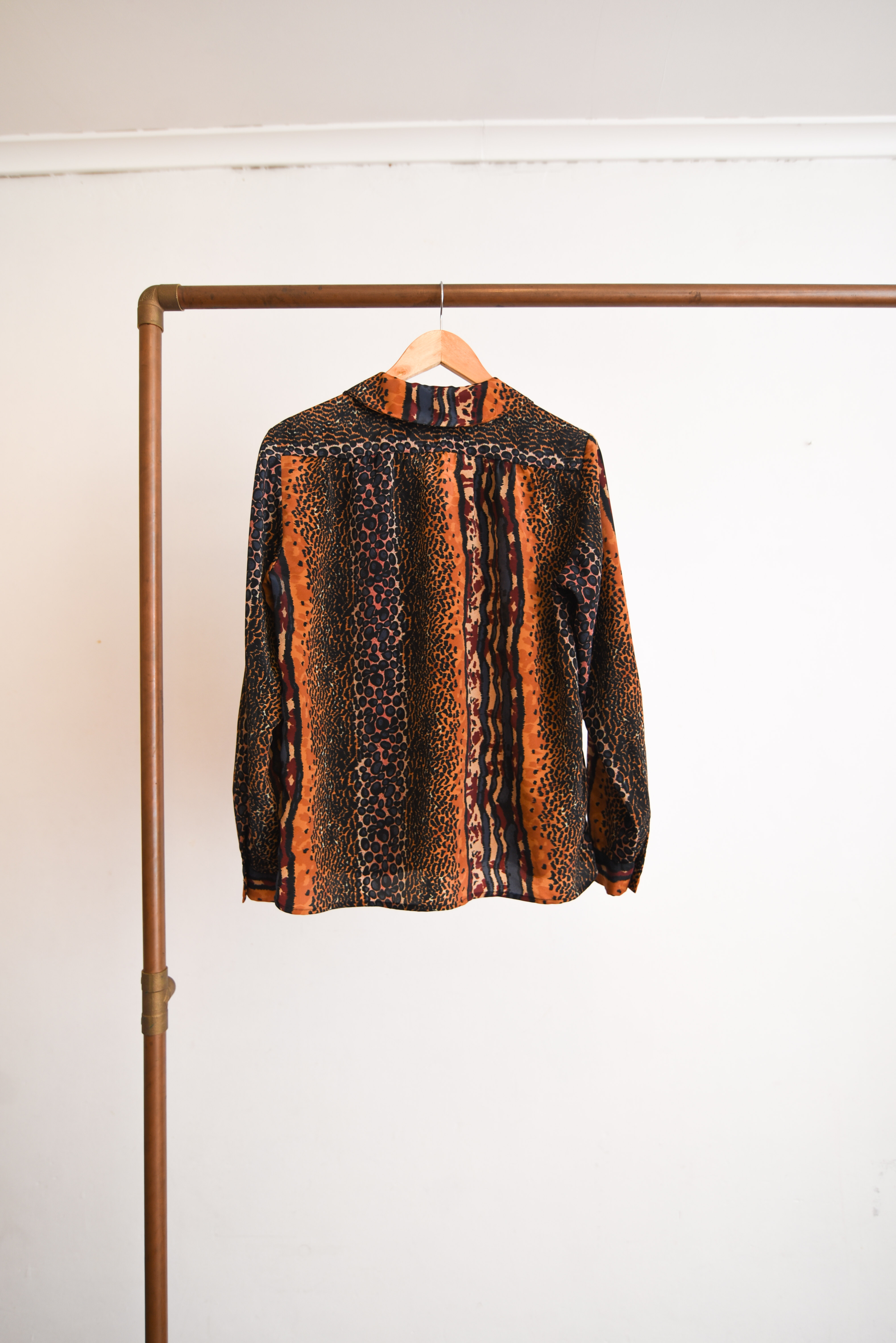 Blusa animal print 90s made in Chile
