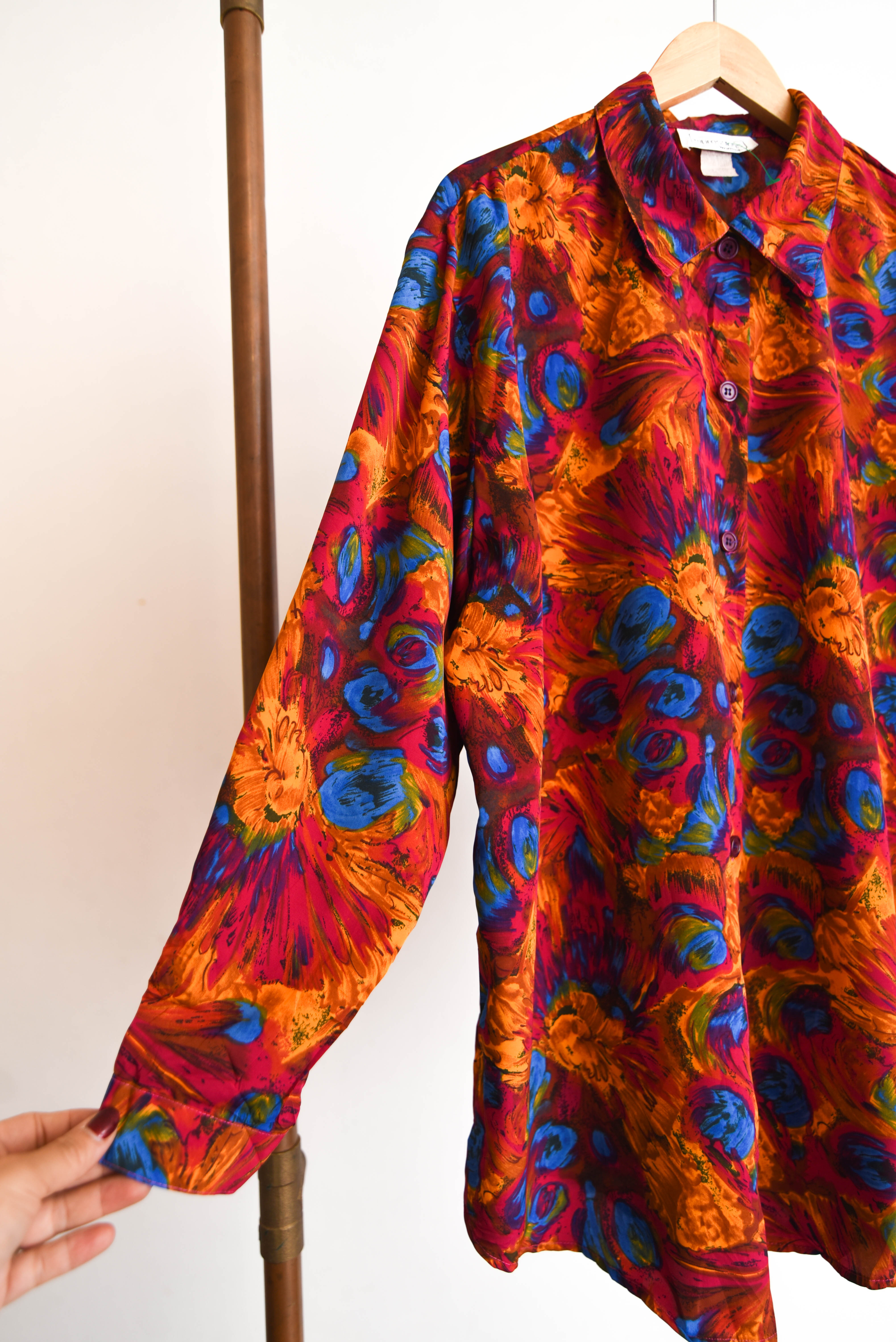 Blusa vintage red figuras