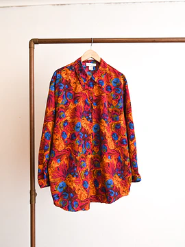 Blusa vintage red figuras