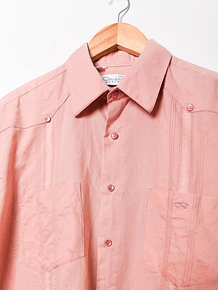 Camisa lino algodón Oscar de la Renta vntg
