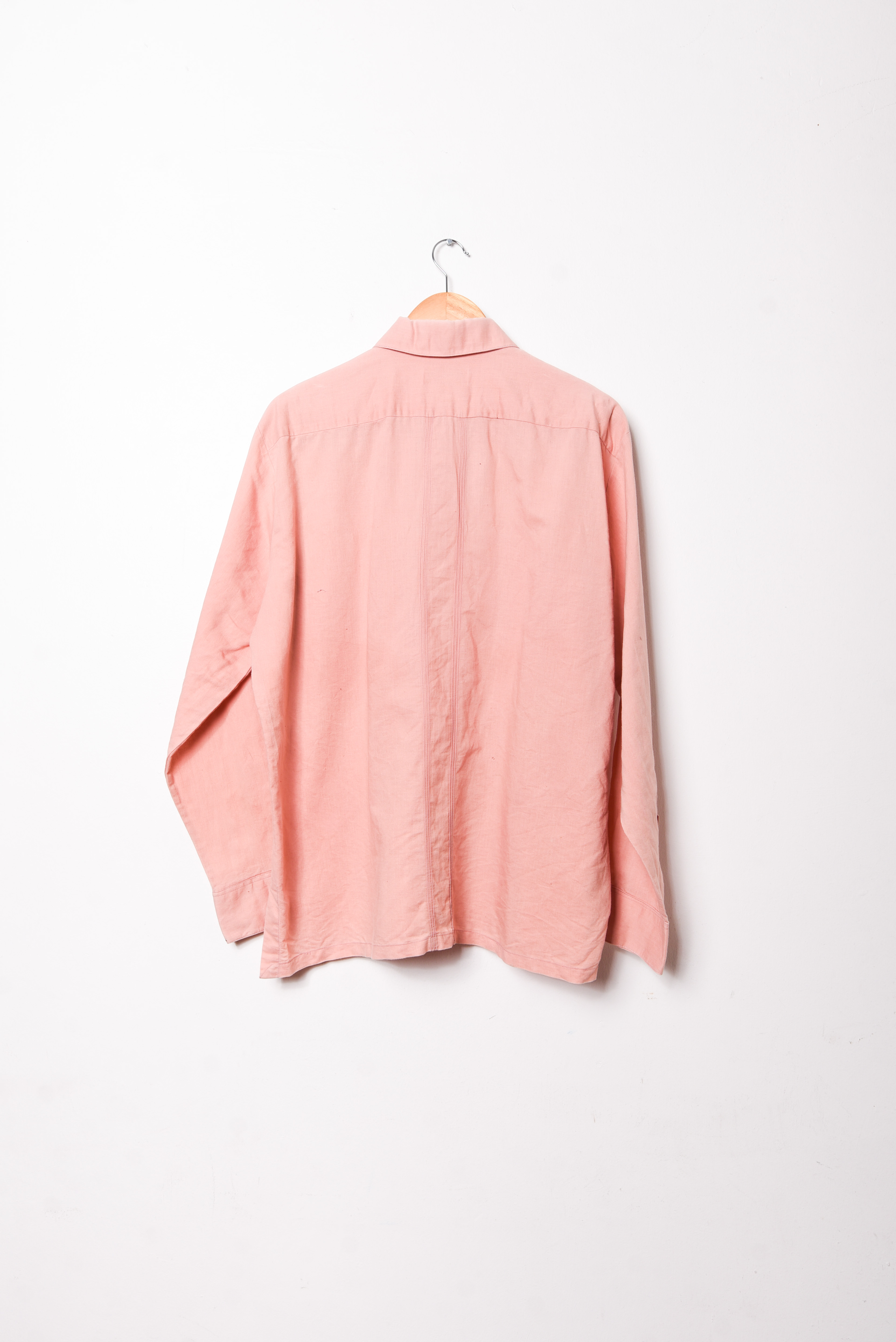 Camisa lino algodón Oscar de la Renta vntg