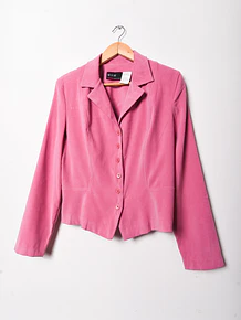 Chaqueta pink botones vntg