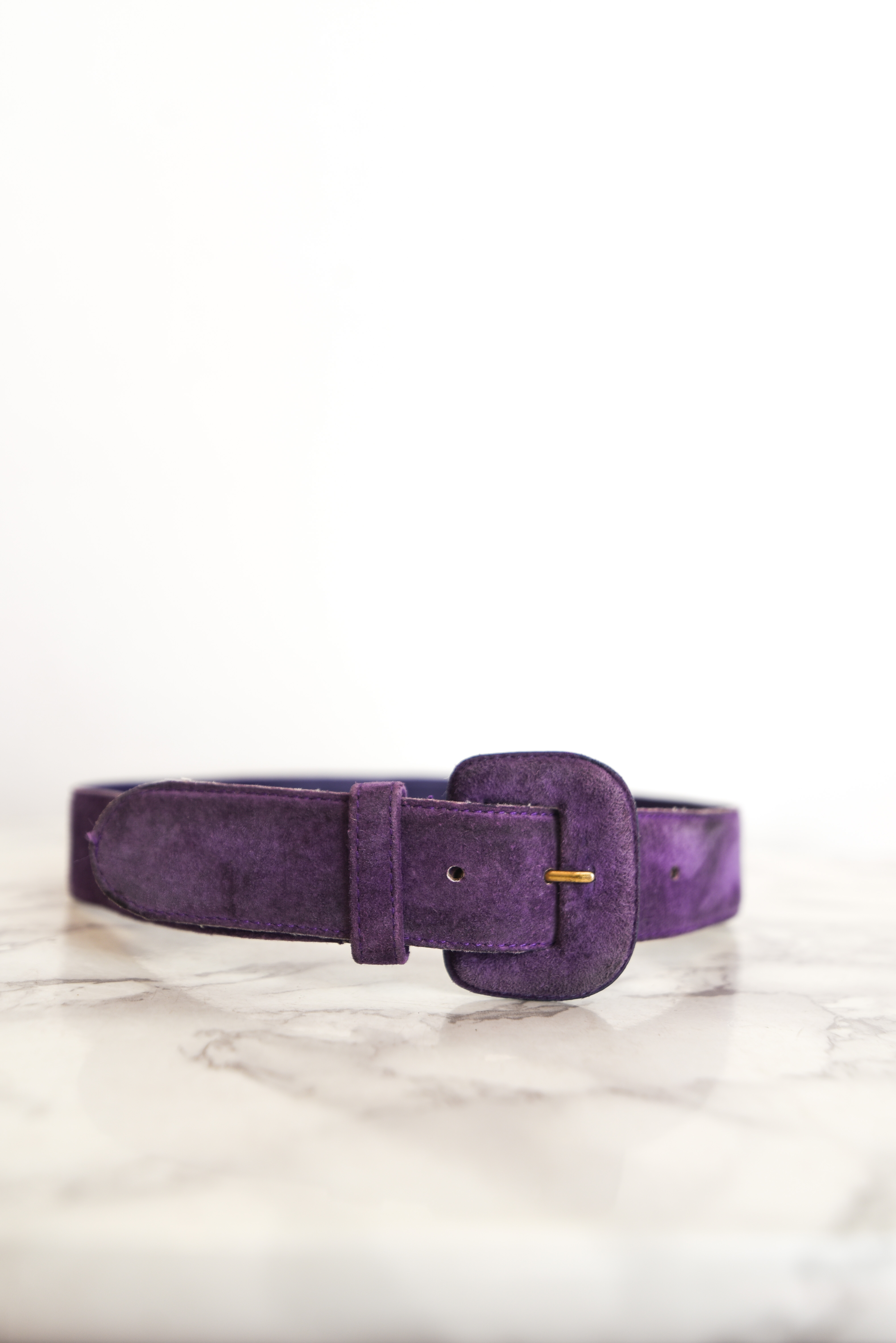 Cinturón gamuza purple vntg