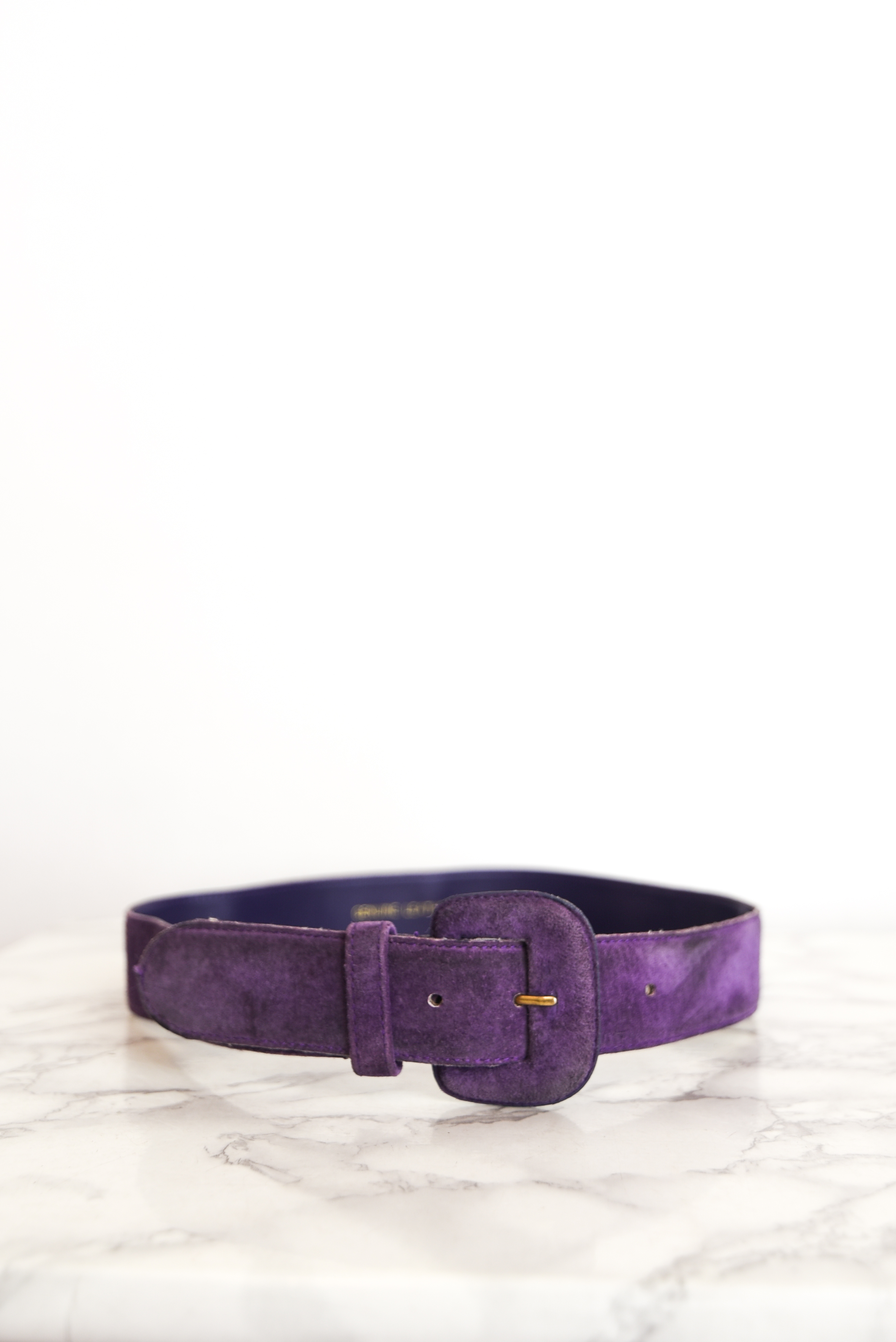 Cinturón gamuza purple vntg