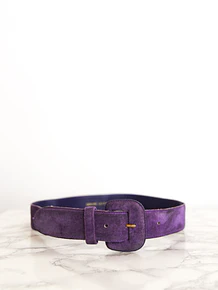 Cinturón gamuza purple vntg