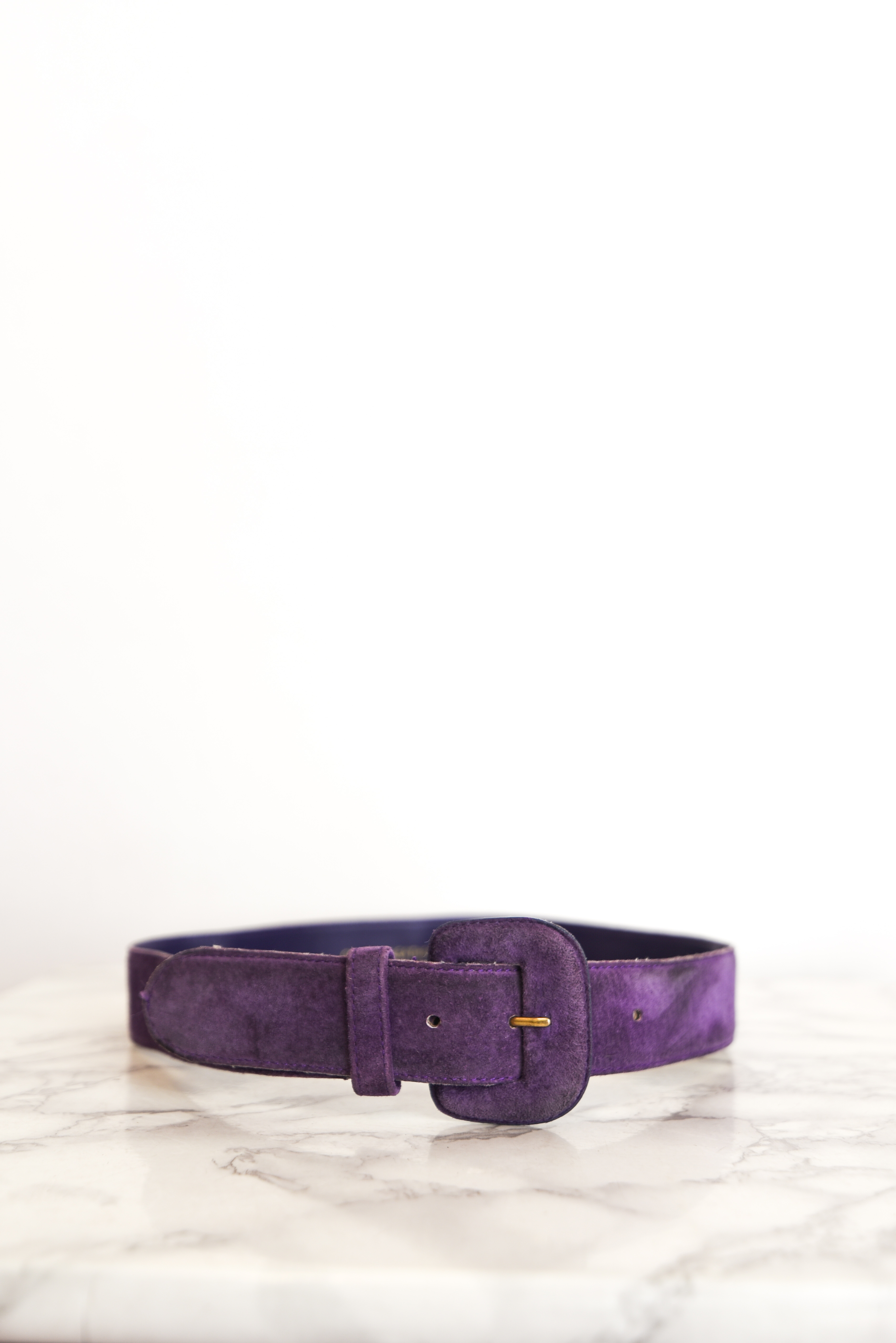Cinturón gamuza purple vntg