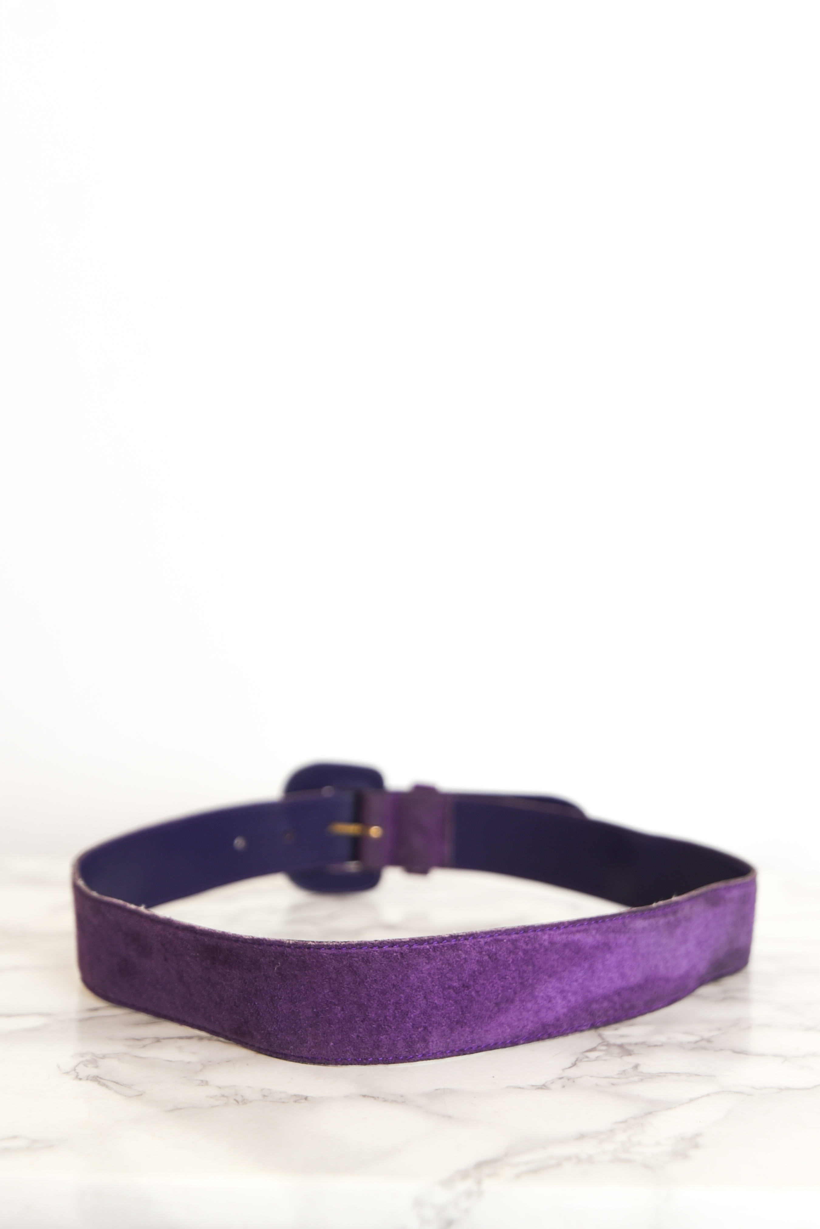 Cinturón gamuza purple vntg