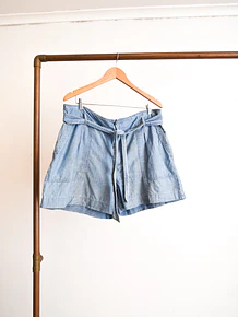 Short light denim Ralph Lauren