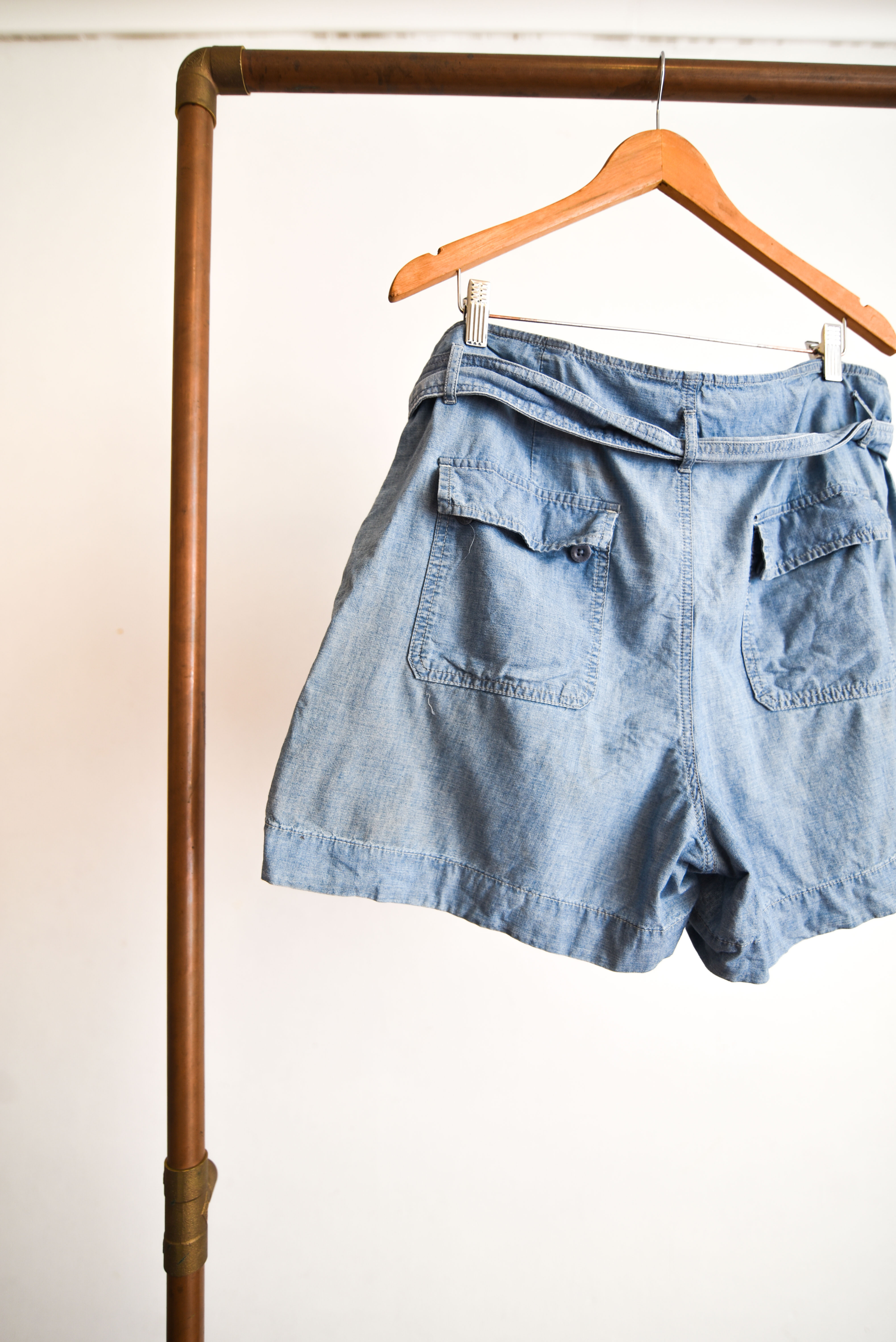 Short light denim Ralph Lauren
